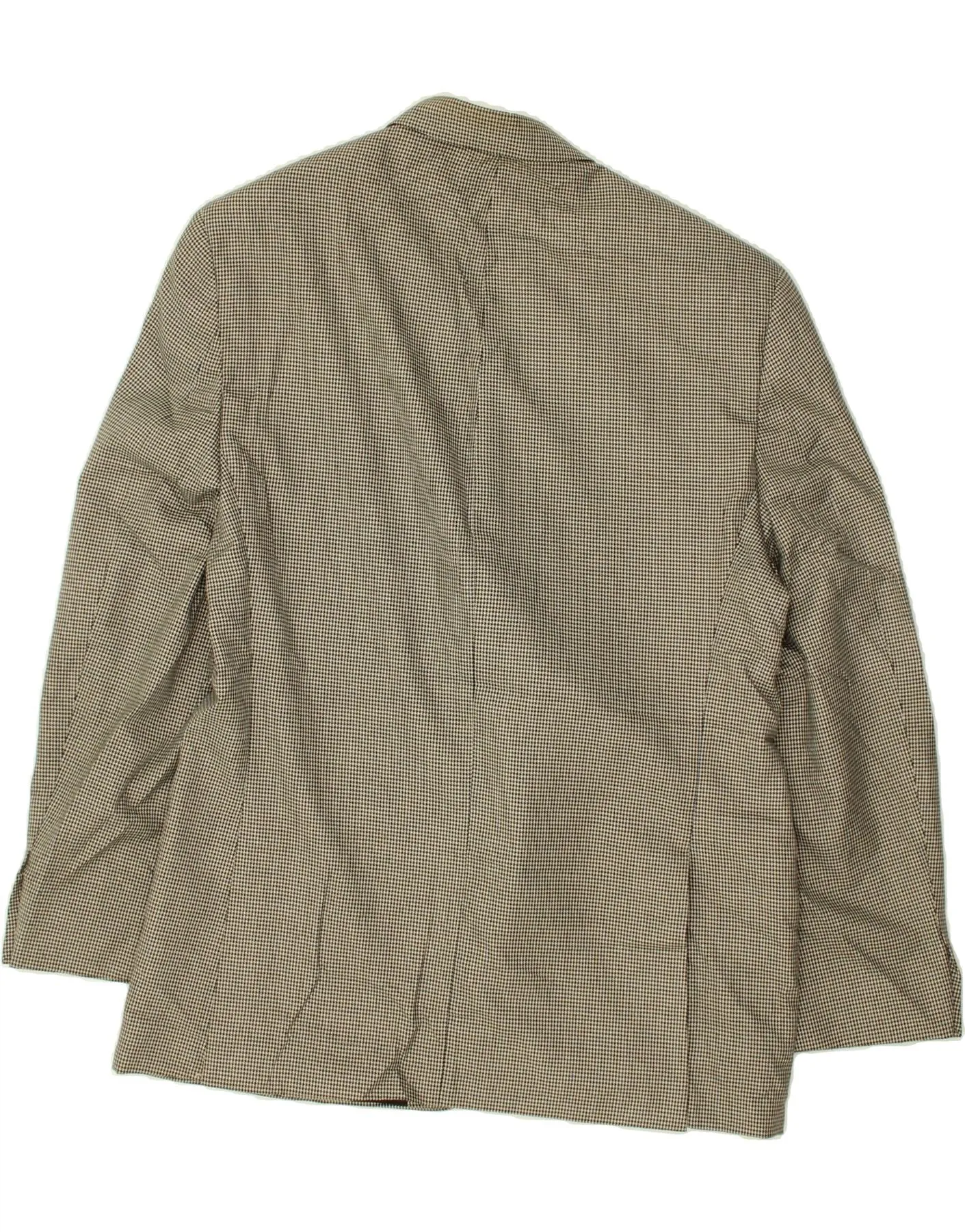 MICHAEL KORS Mens 2 Button Blazer Jacket UK 42 XL Grey Houndstooth