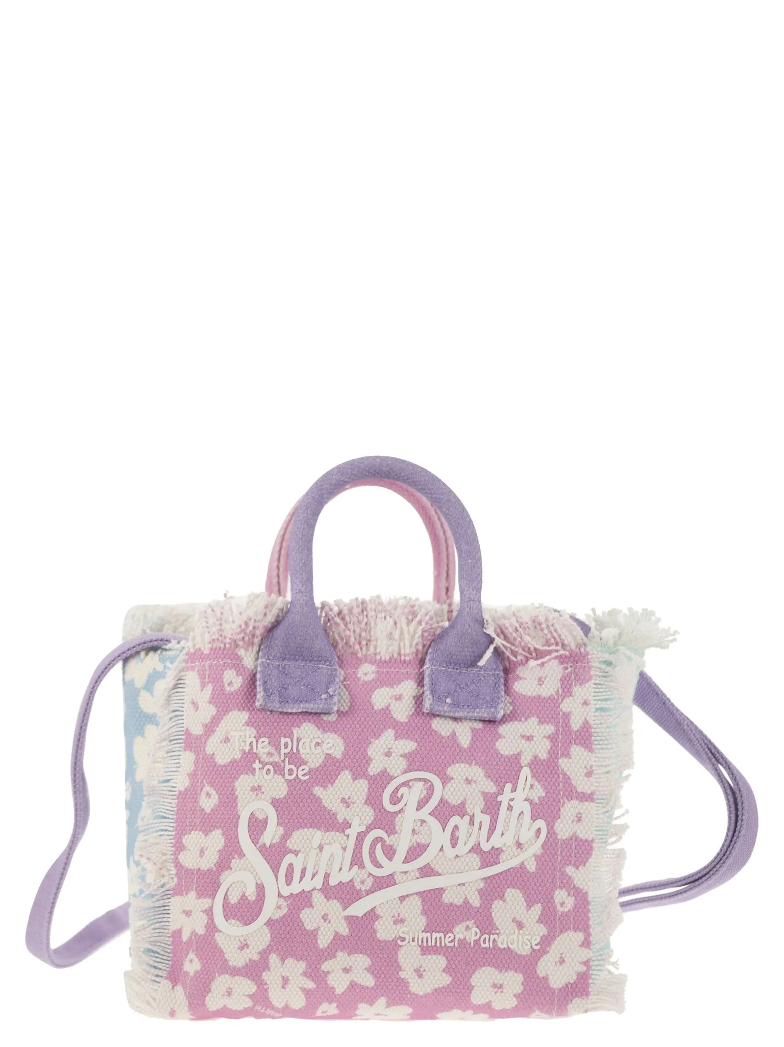 Mini Vanity bag in floral cotton canvas