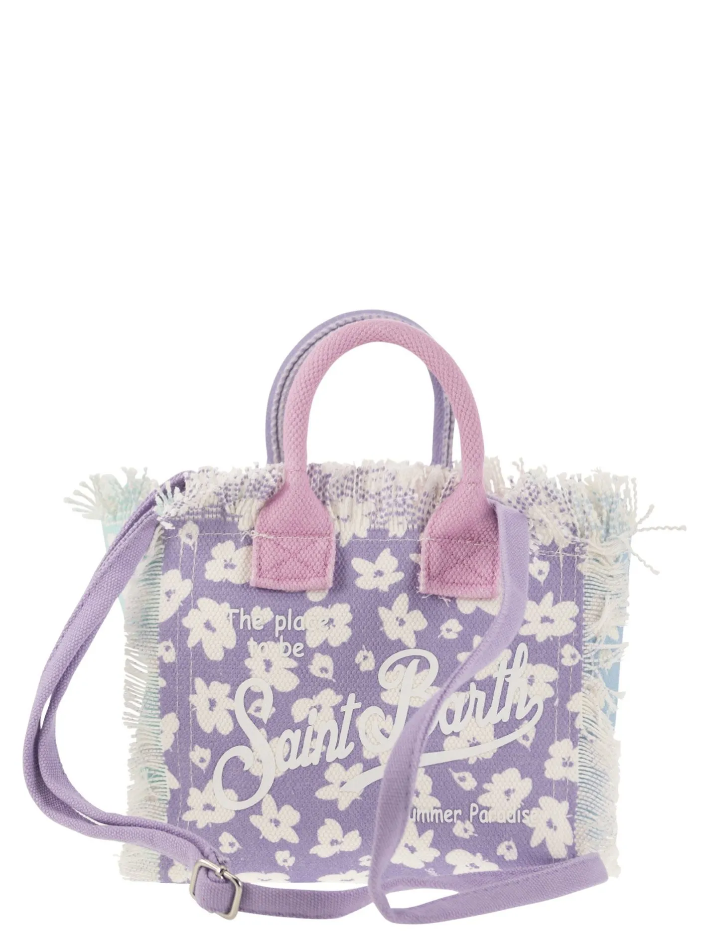 Mini Vanity bag in floral cotton canvas