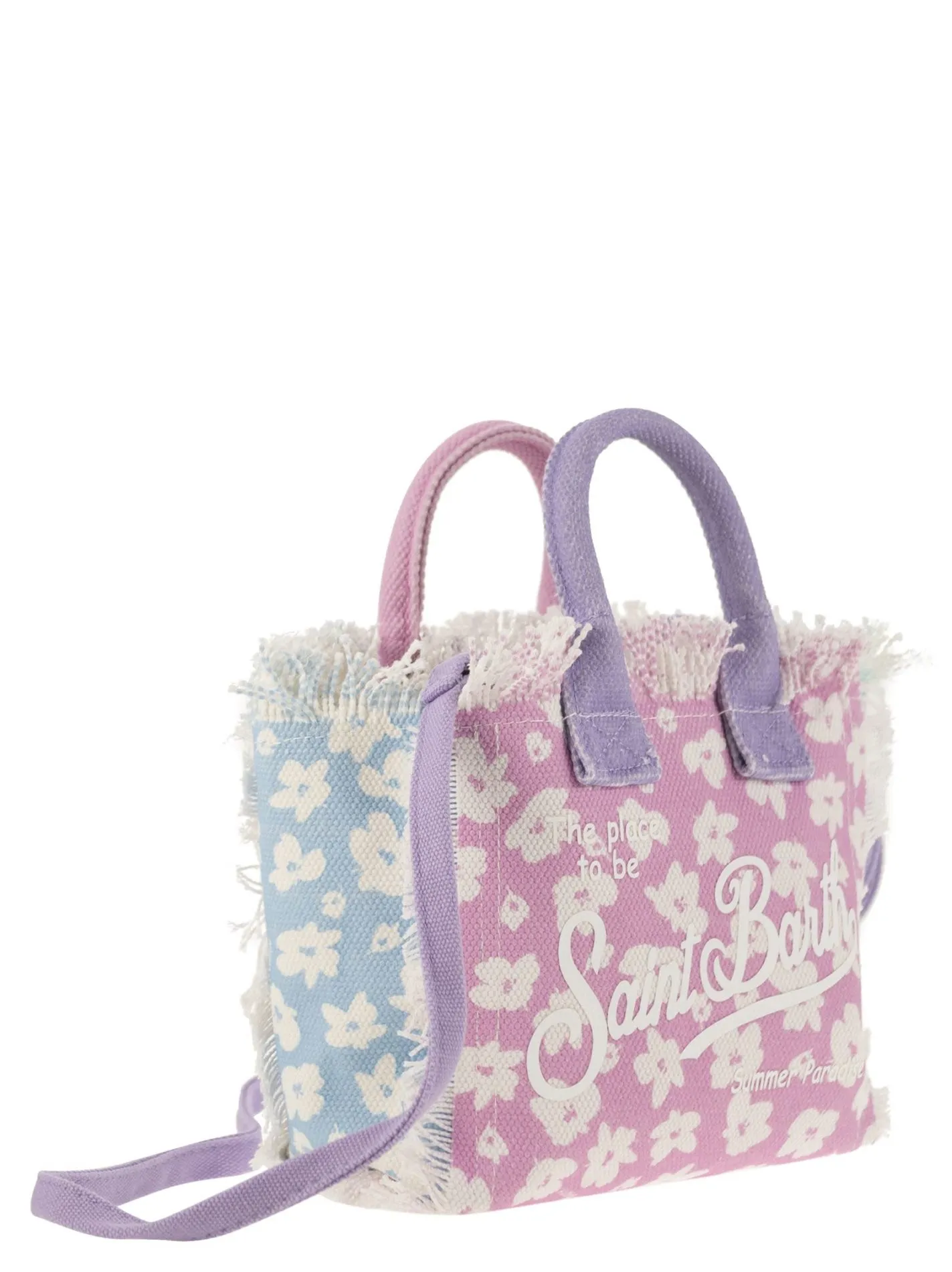 Mini Vanity bag in floral cotton canvas