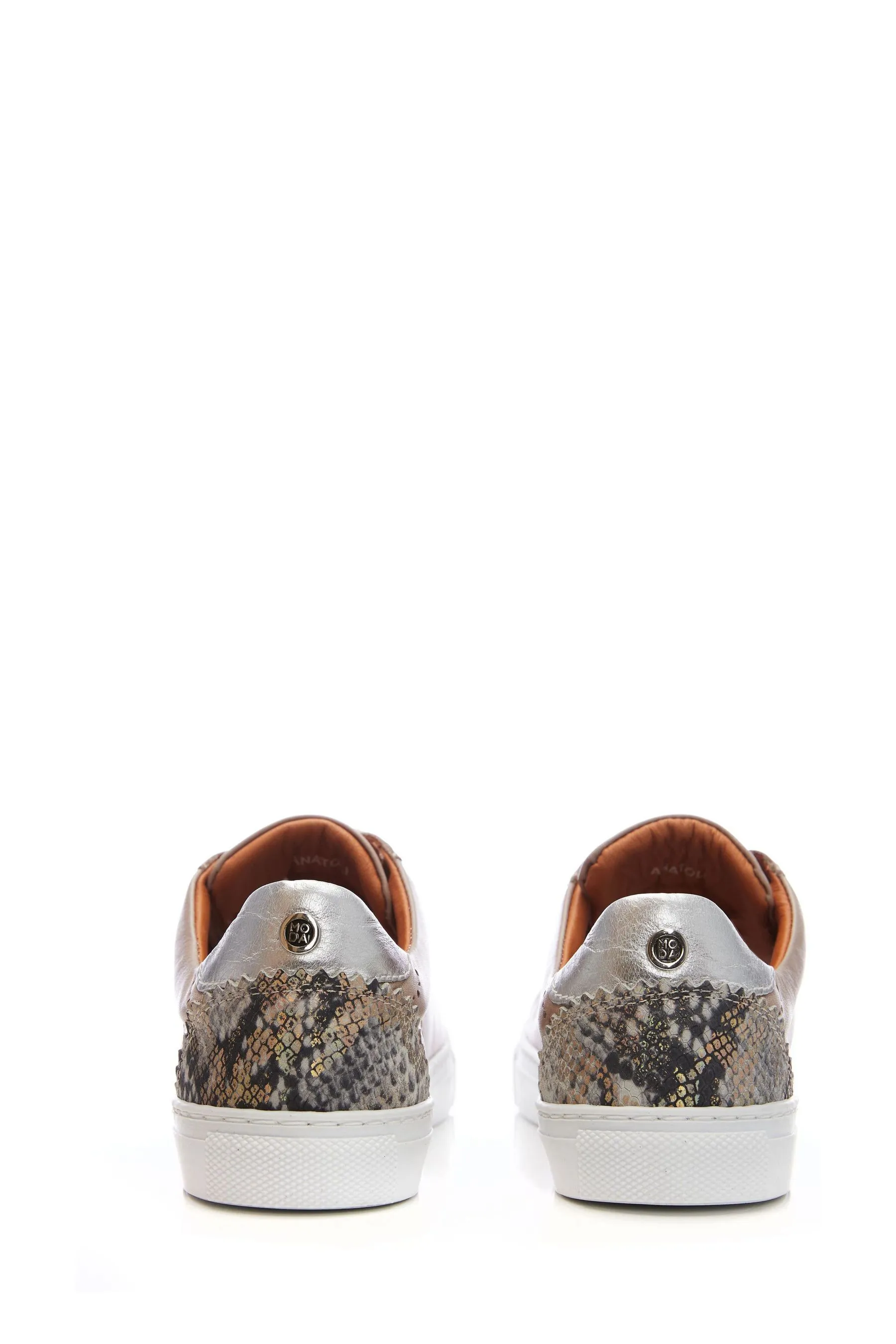 Moda in Pelle - Anatoli - Scarpe da ginnastica con fori Pizzo ciruclar cut-out    