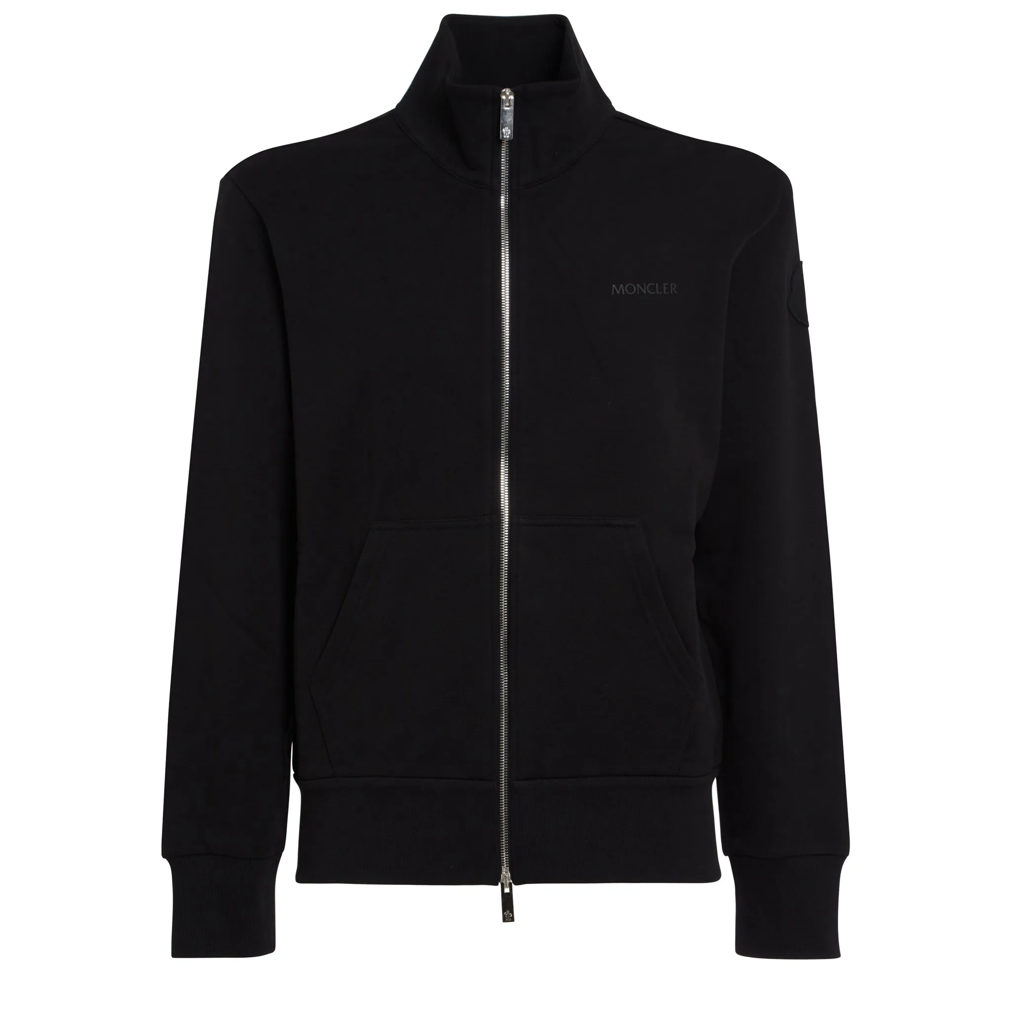 MONCLER  Cardigan in cotone nero