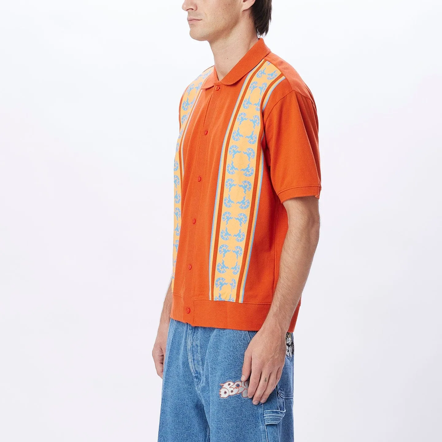 MONUMENT BUTTON UP POLO SS