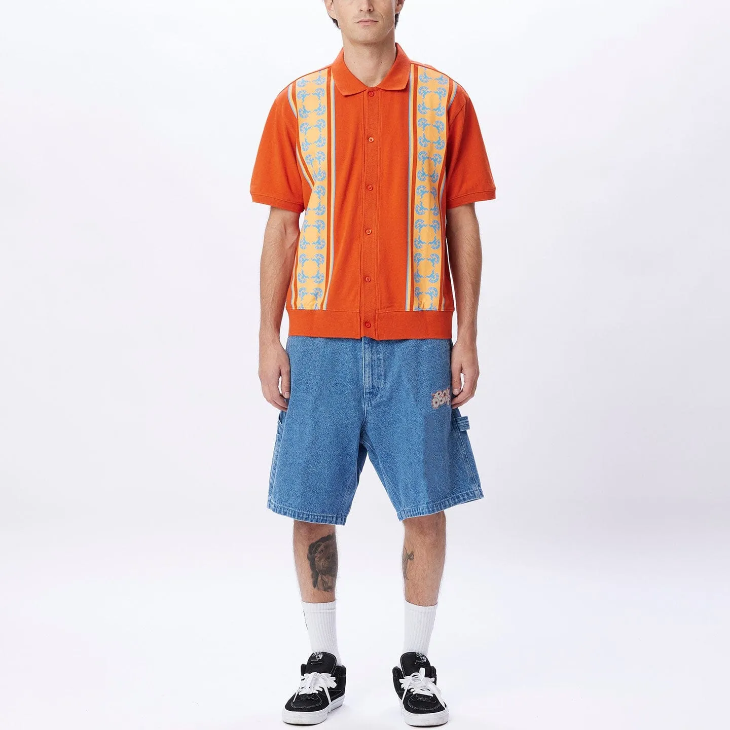 MONUMENT BUTTON UP POLO SS