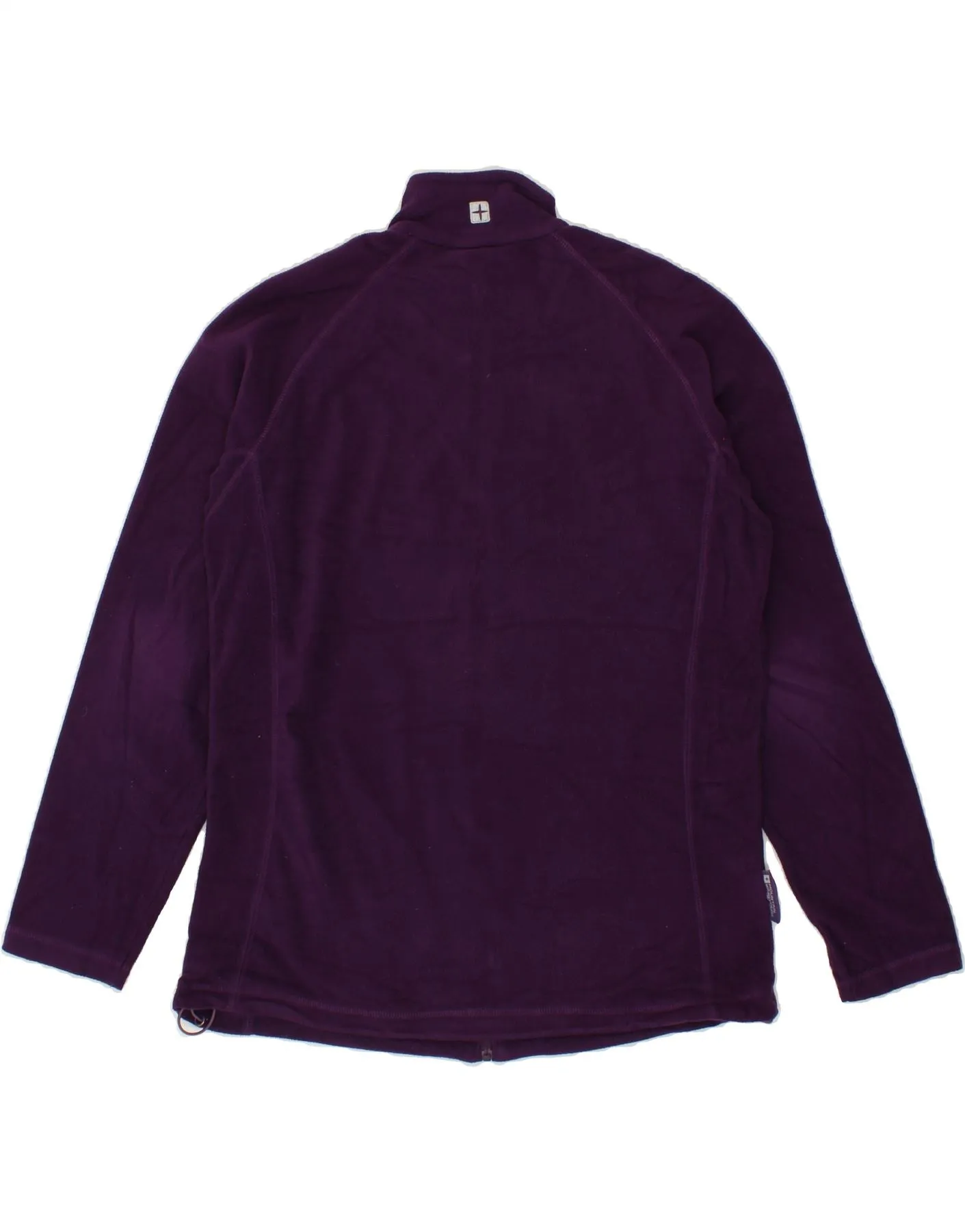 MOUNTAIN WAREHOUSE Womens Fleece Jacket UK 14 Large Purple