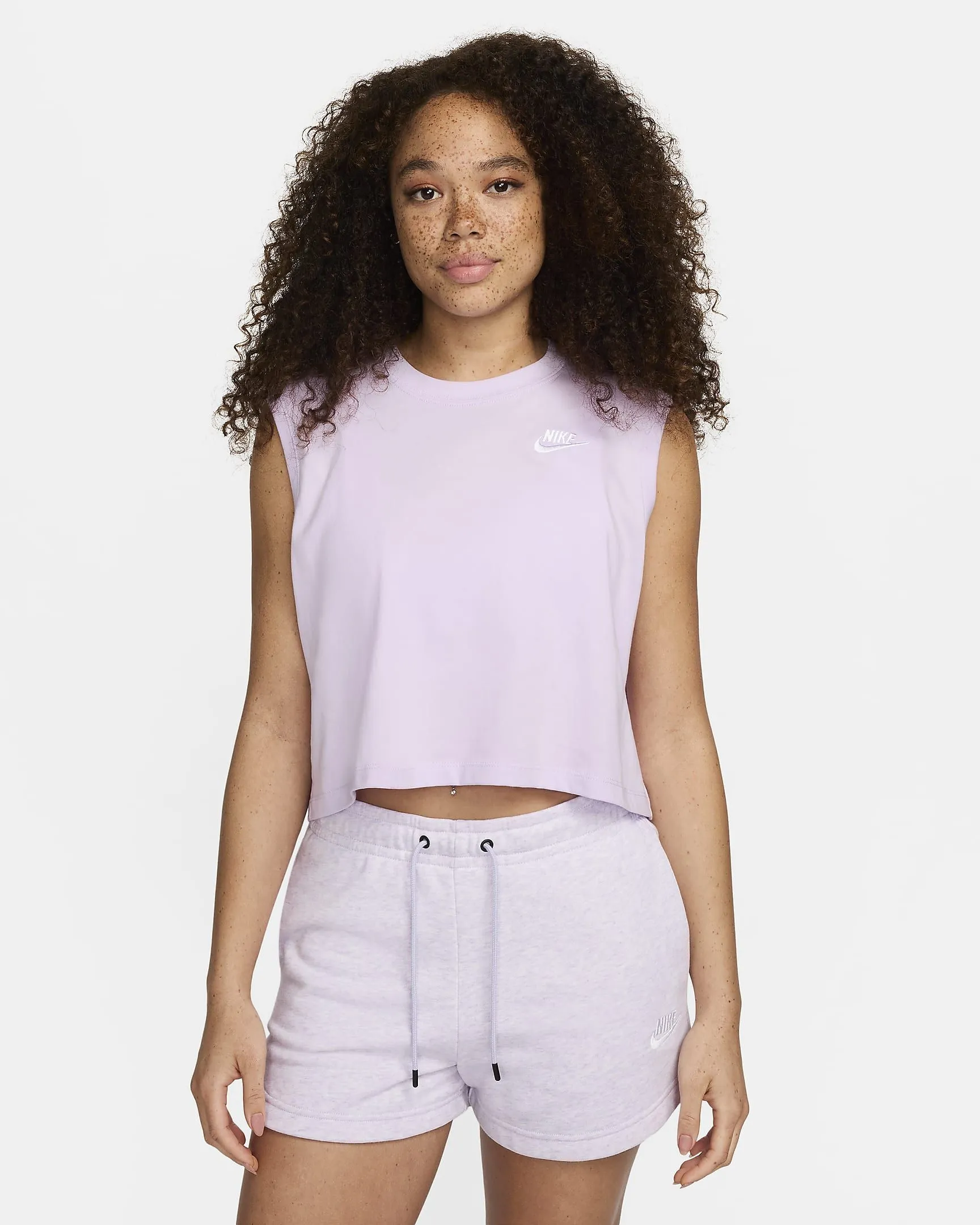 Nike W Nsw Club Crp Sl Tee