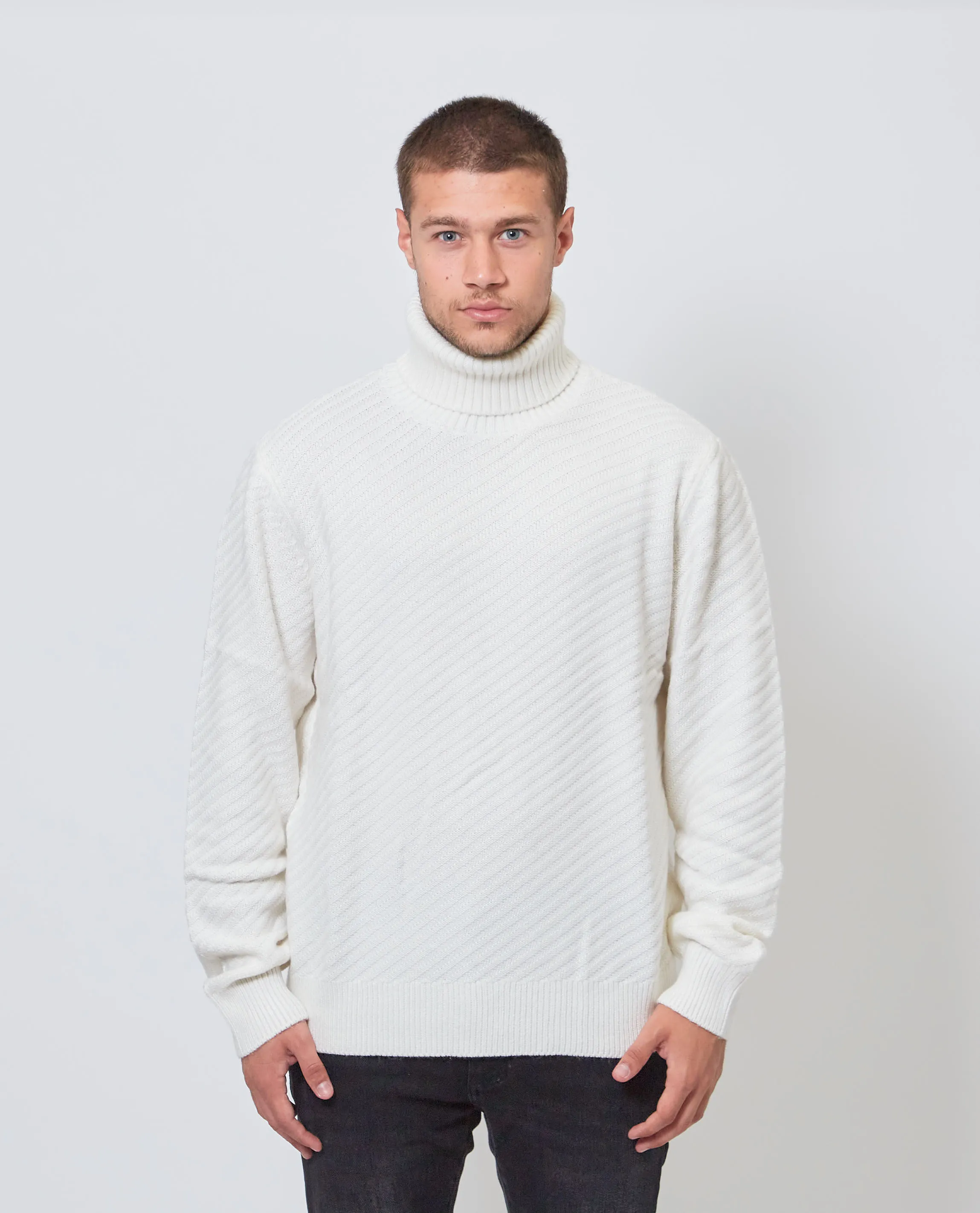 OutletARMANI EXCHANGE      Maglione a collo alto con costine