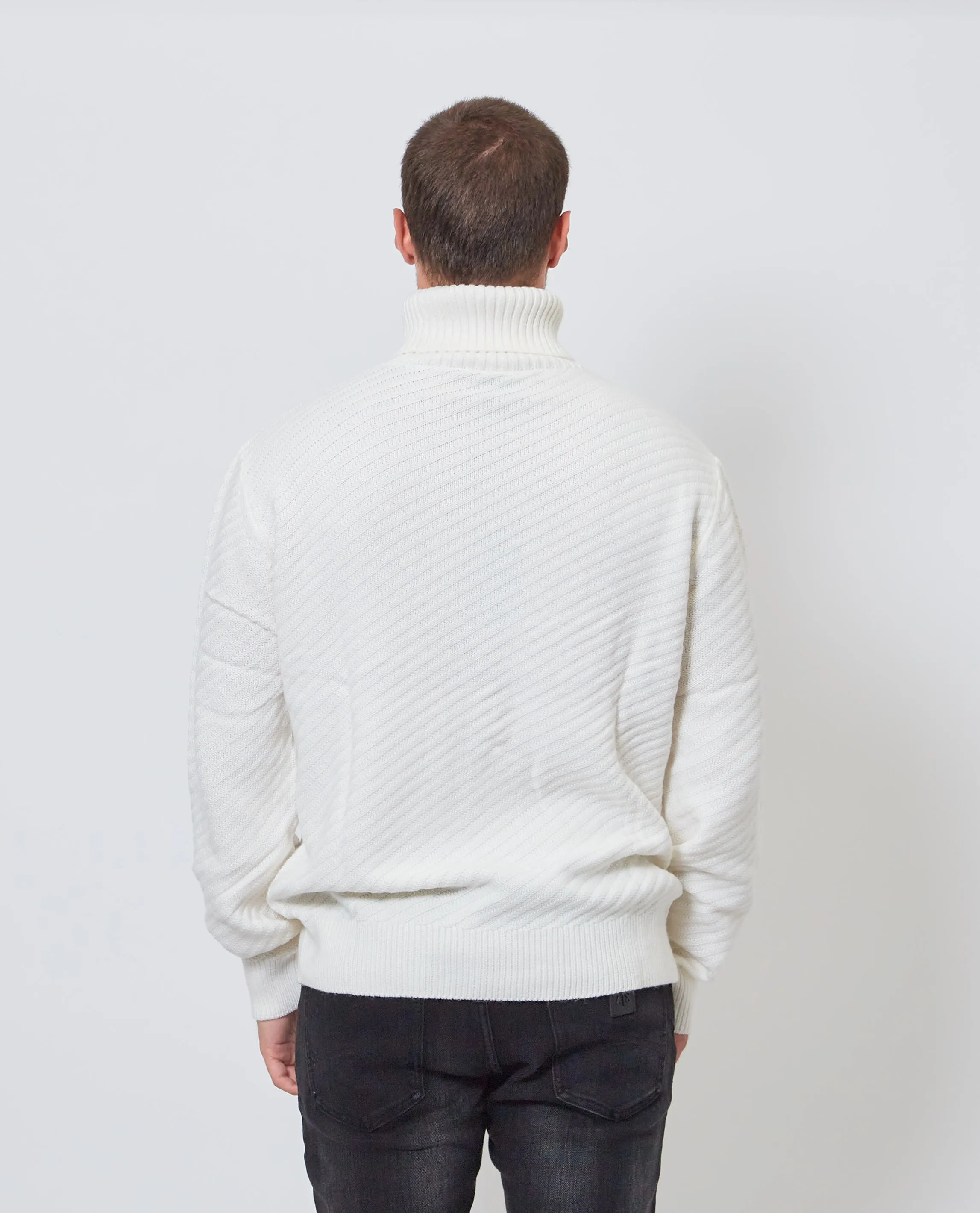 OutletARMANI EXCHANGE      Maglione a collo alto con costine