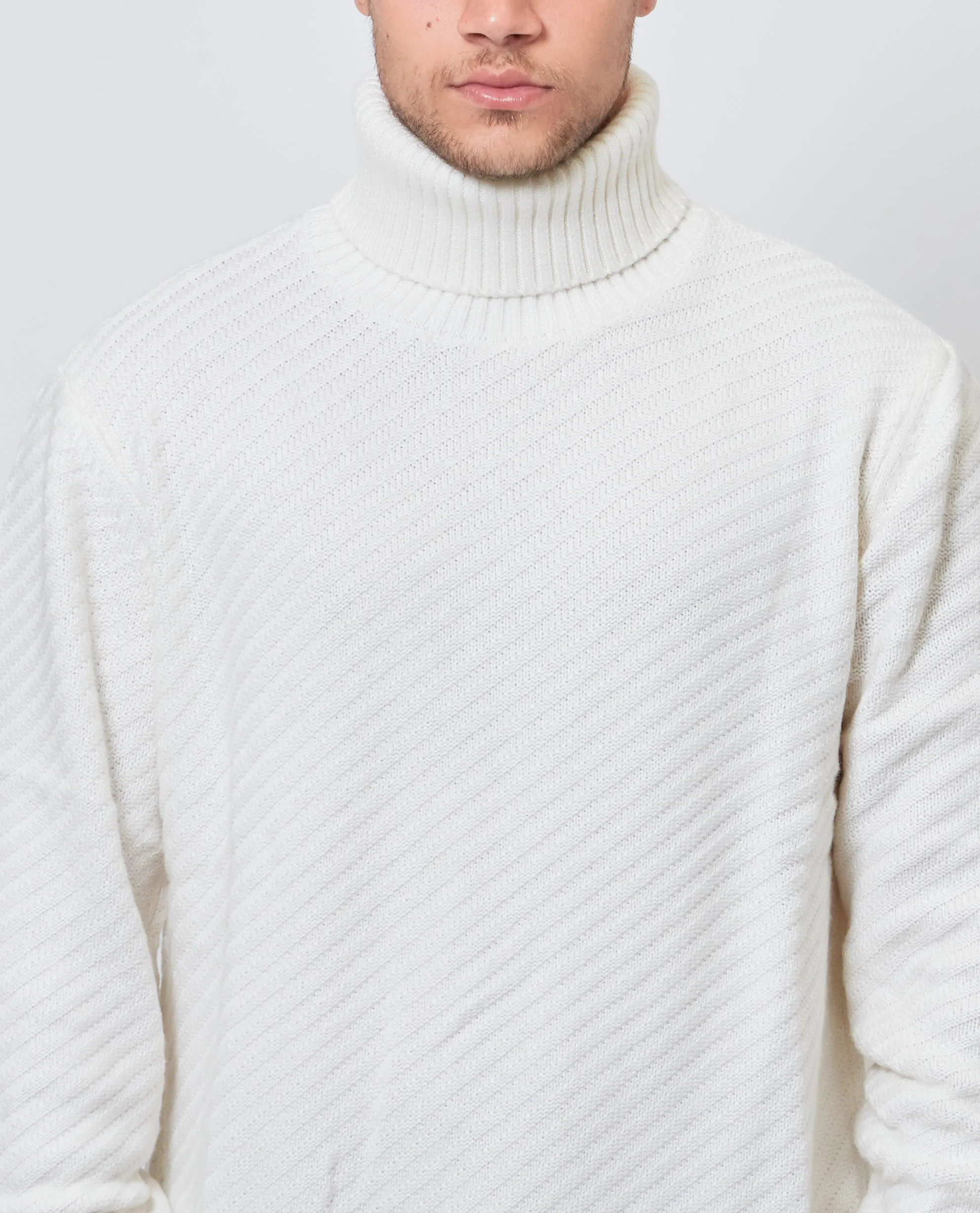 OutletARMANI EXCHANGE      Maglione a collo alto con costine