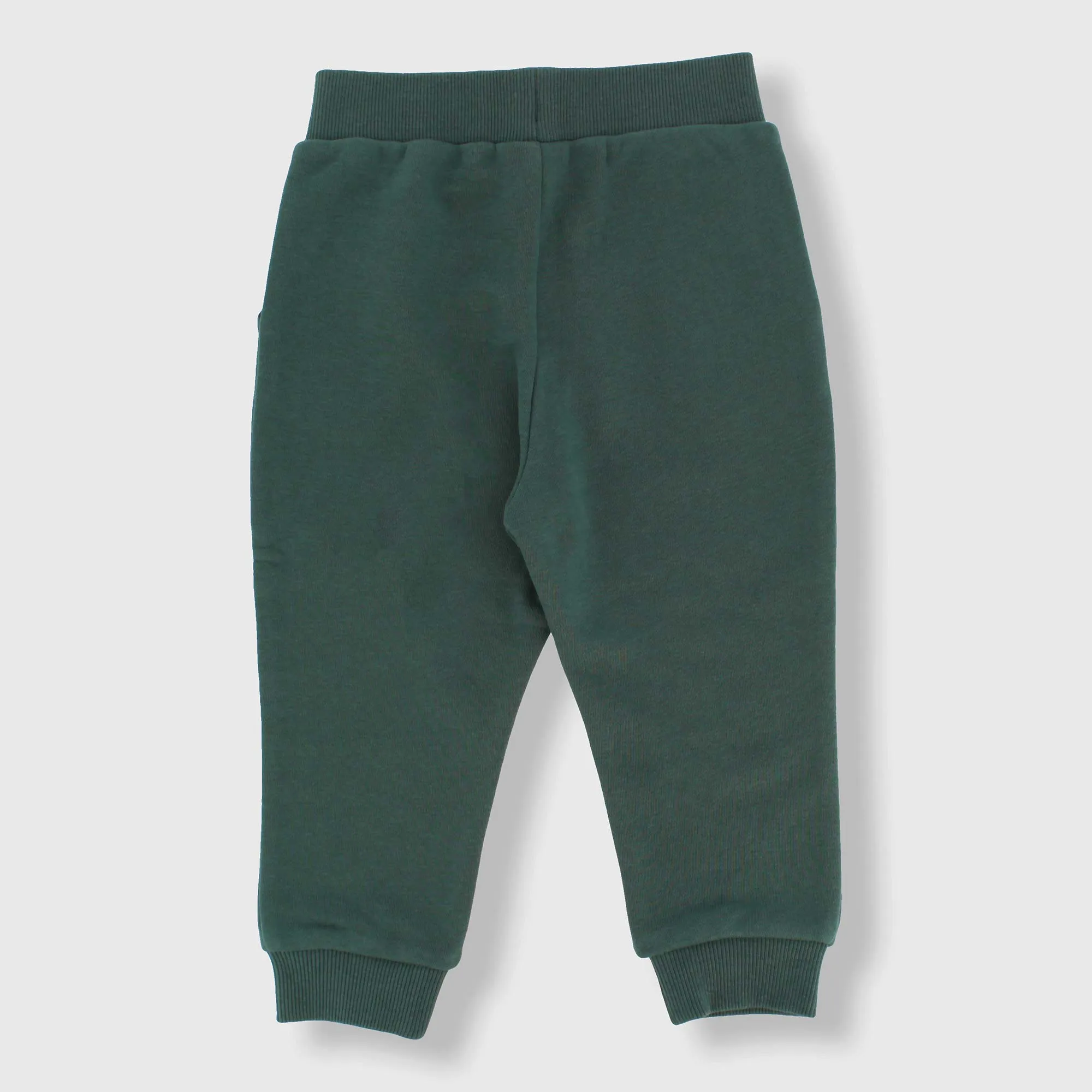 Pantalone in felpa da bambino, VERDE            