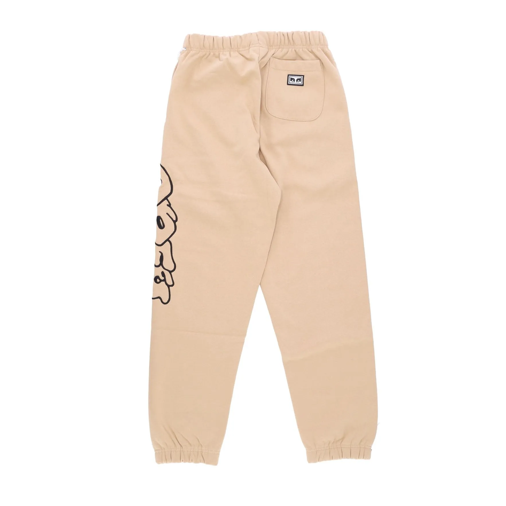 Pantalone Tuta Felpato Uomo Cherubs Sweatpants Oat Milk