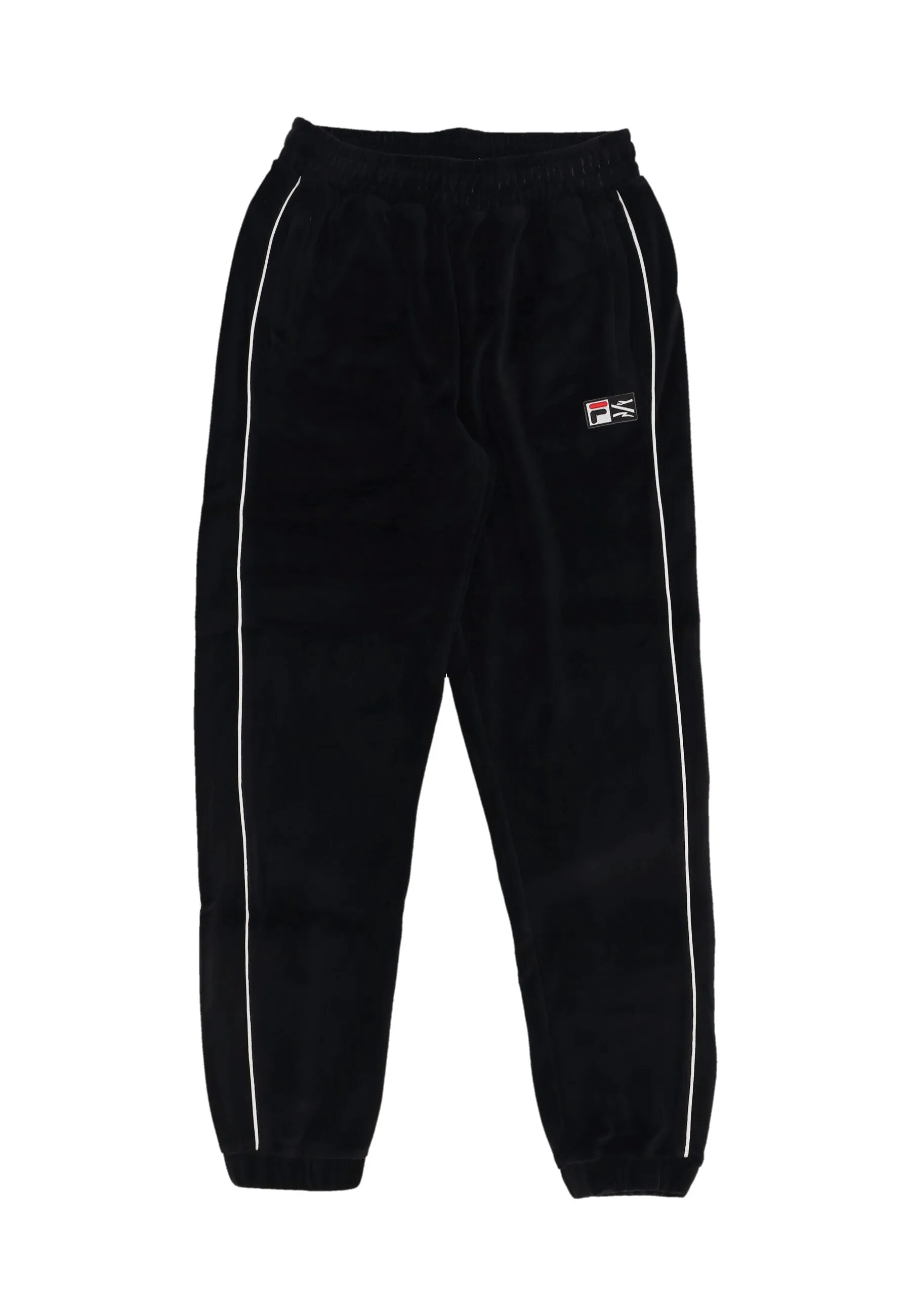 Pantalone Tuta Leggero Uomo Pes Prague Manno Velour Pant X Fila Black