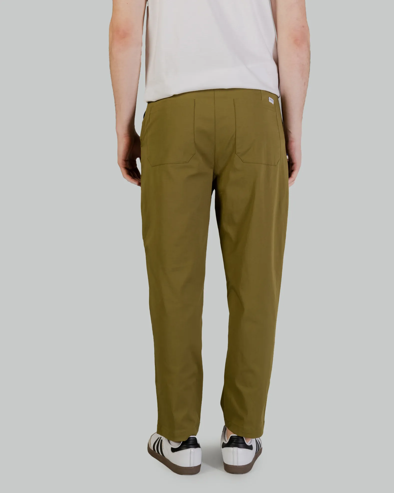 Pantaloni Aquascutum ACTIVE 5 POCKET PANT Verde Oliva