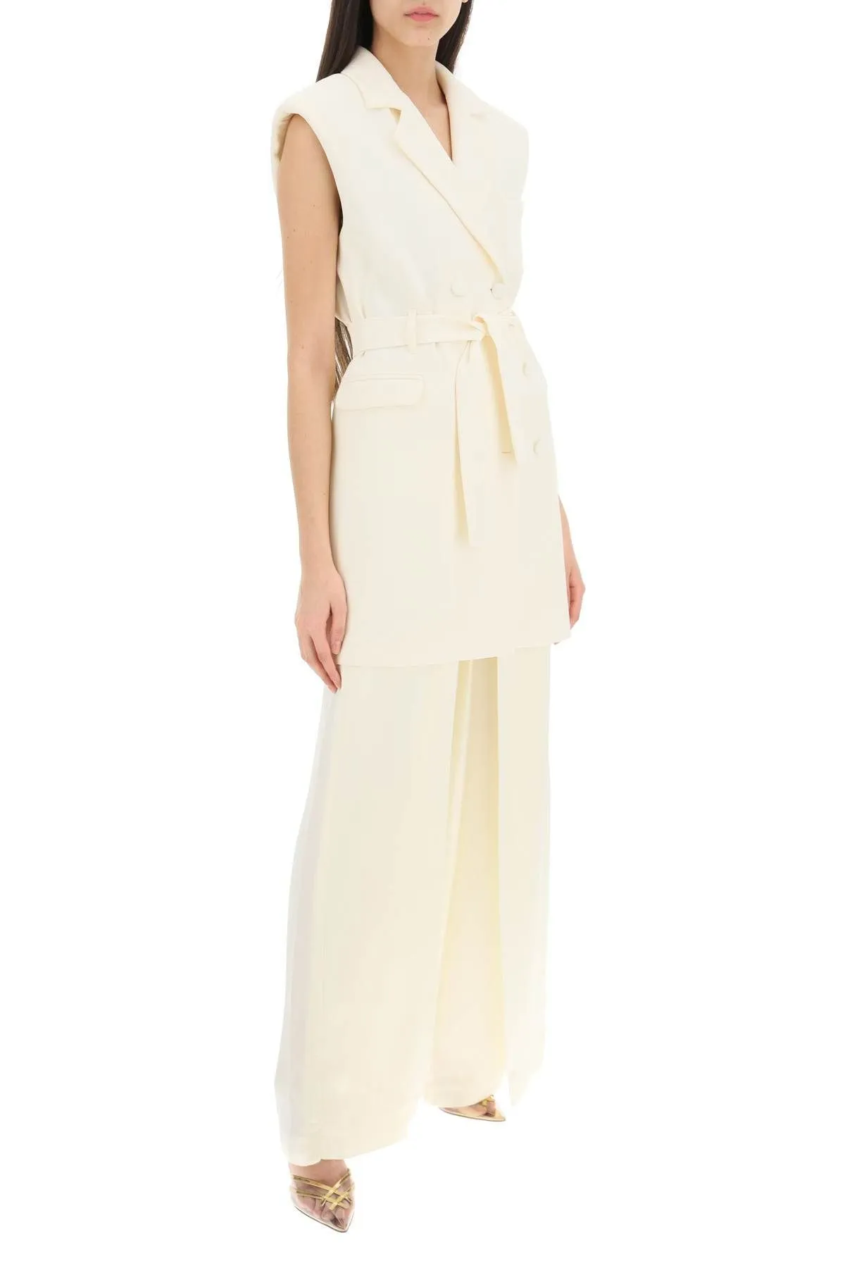 PANTALONI 'BELMONT' IN RASO
