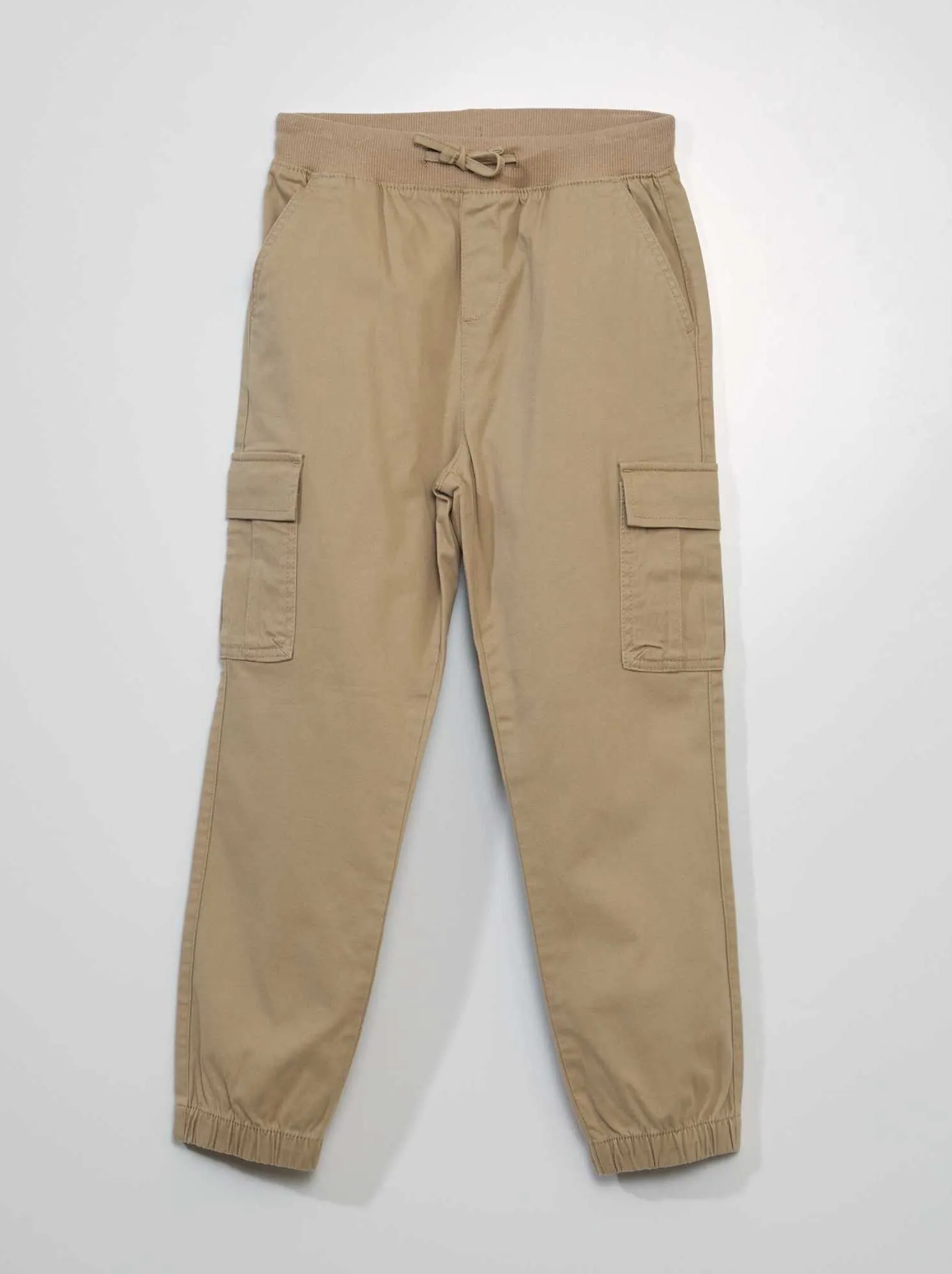 Pantaloni con tasche con patta - Taglio più confortevole - BEIGE