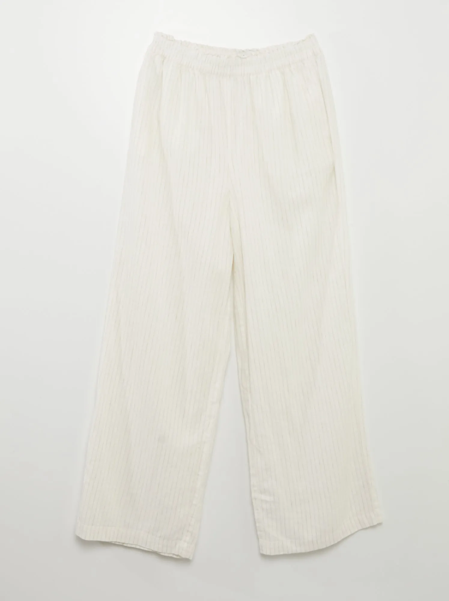 Pantaloni larghi e morbidi 'JDY' - BIANCO