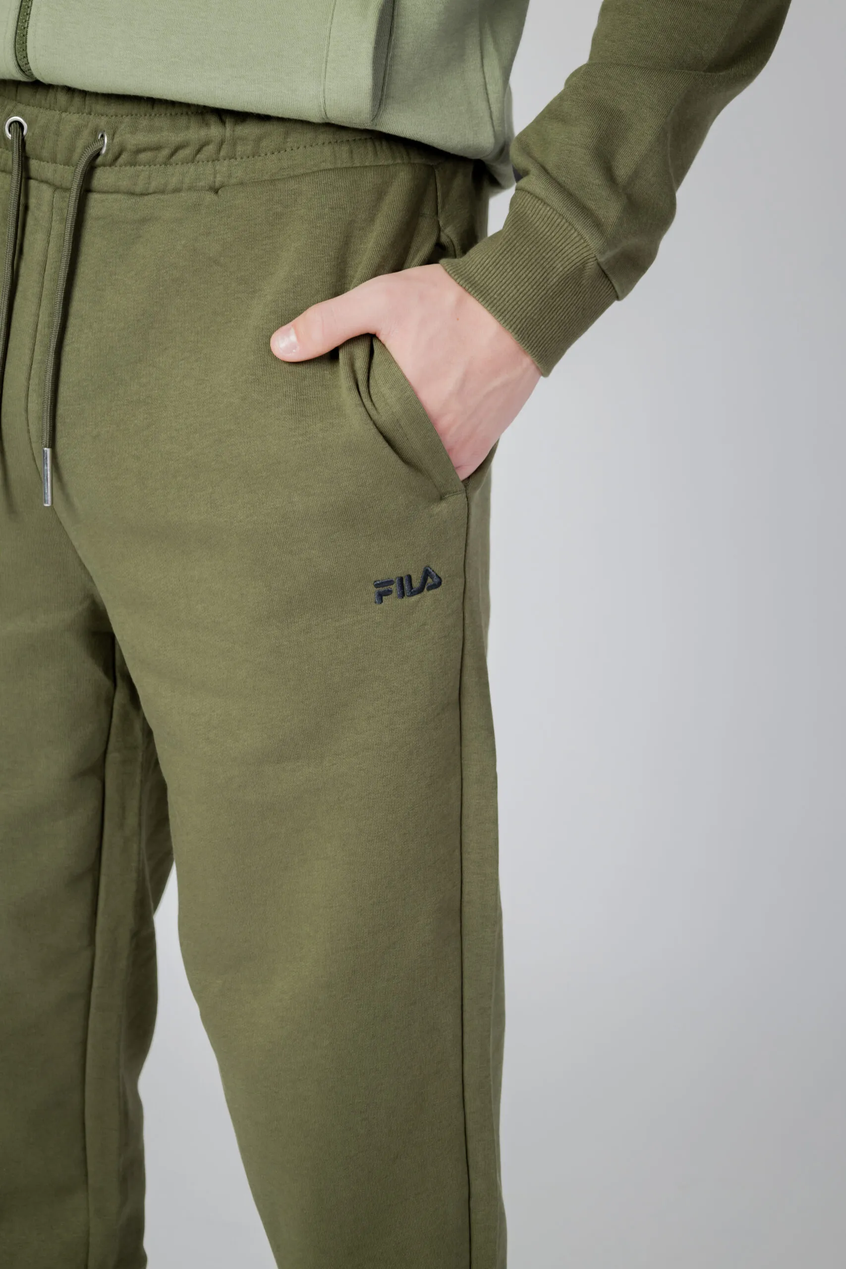 Pantaloni sportivi Fila battenberg track Verde Oliva