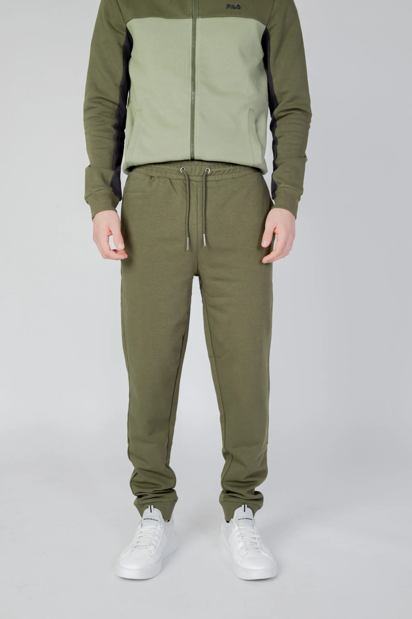 Pantaloni sportivi Fila battenberg track Verde Oliva