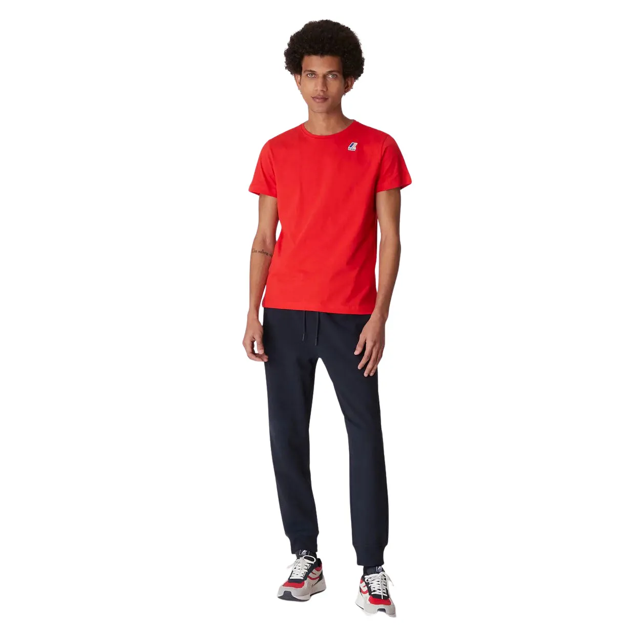 Pantaloni Uomo K-Way Mick Blu
