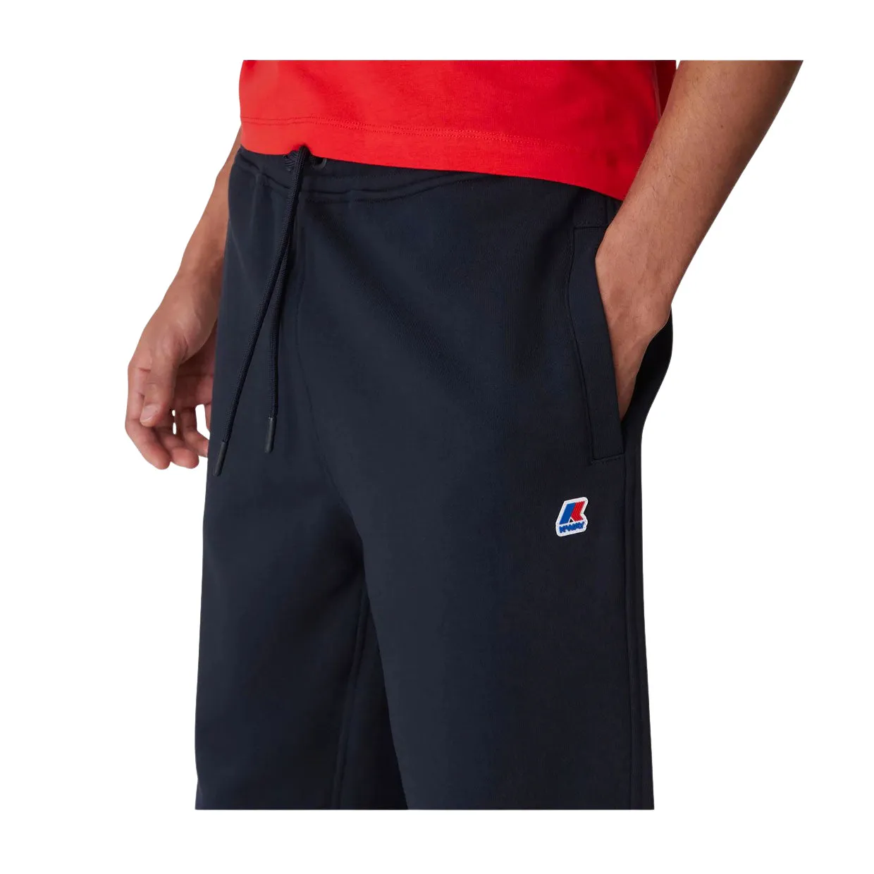 Pantaloni Uomo K-Way Mick Blu