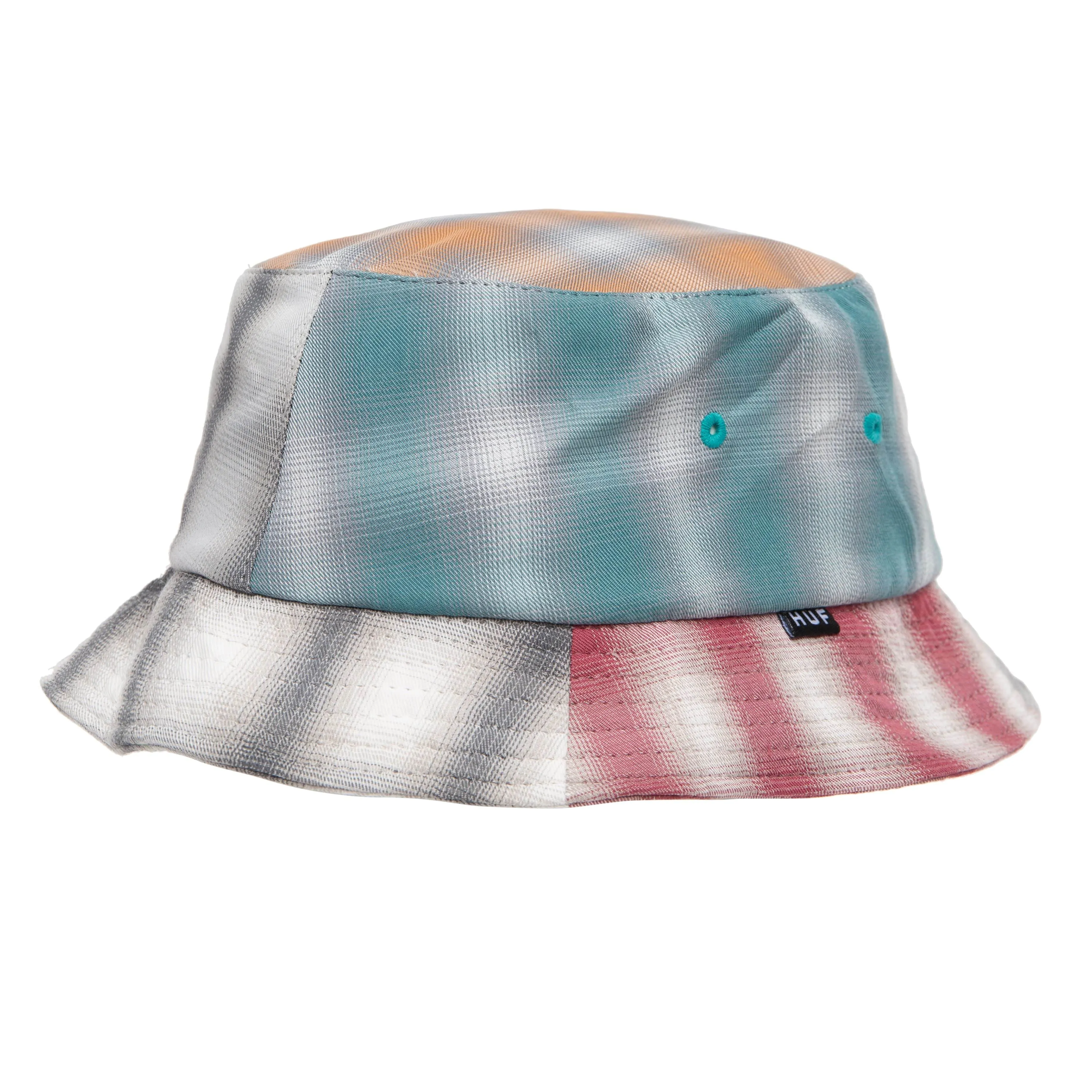 PATCHWORK BUCKET HAT - MULTI PLAID