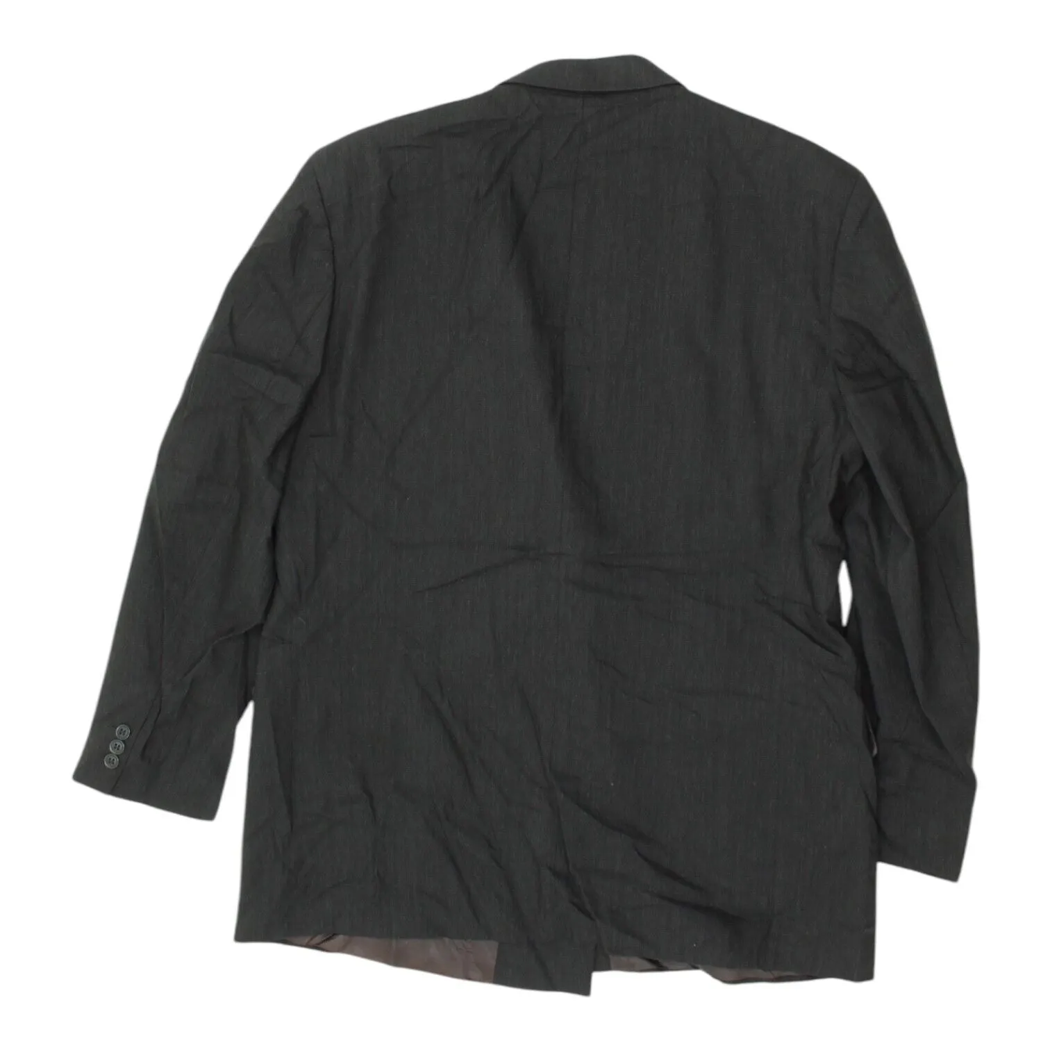 Pierre Cardin Mens Black Double Breasted Blazer Jacket | Vintage Designer Suit