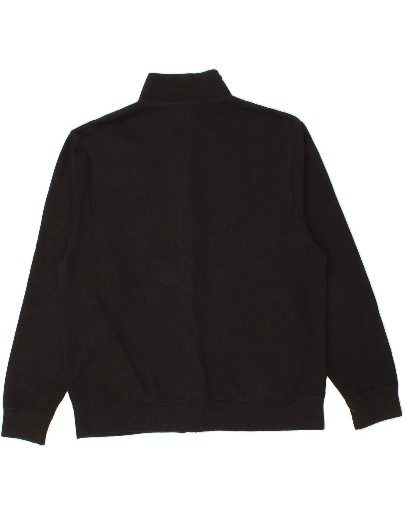 PIERRE CARDIN Mens Tracksuit Top Jacket 2XL Black Cotton