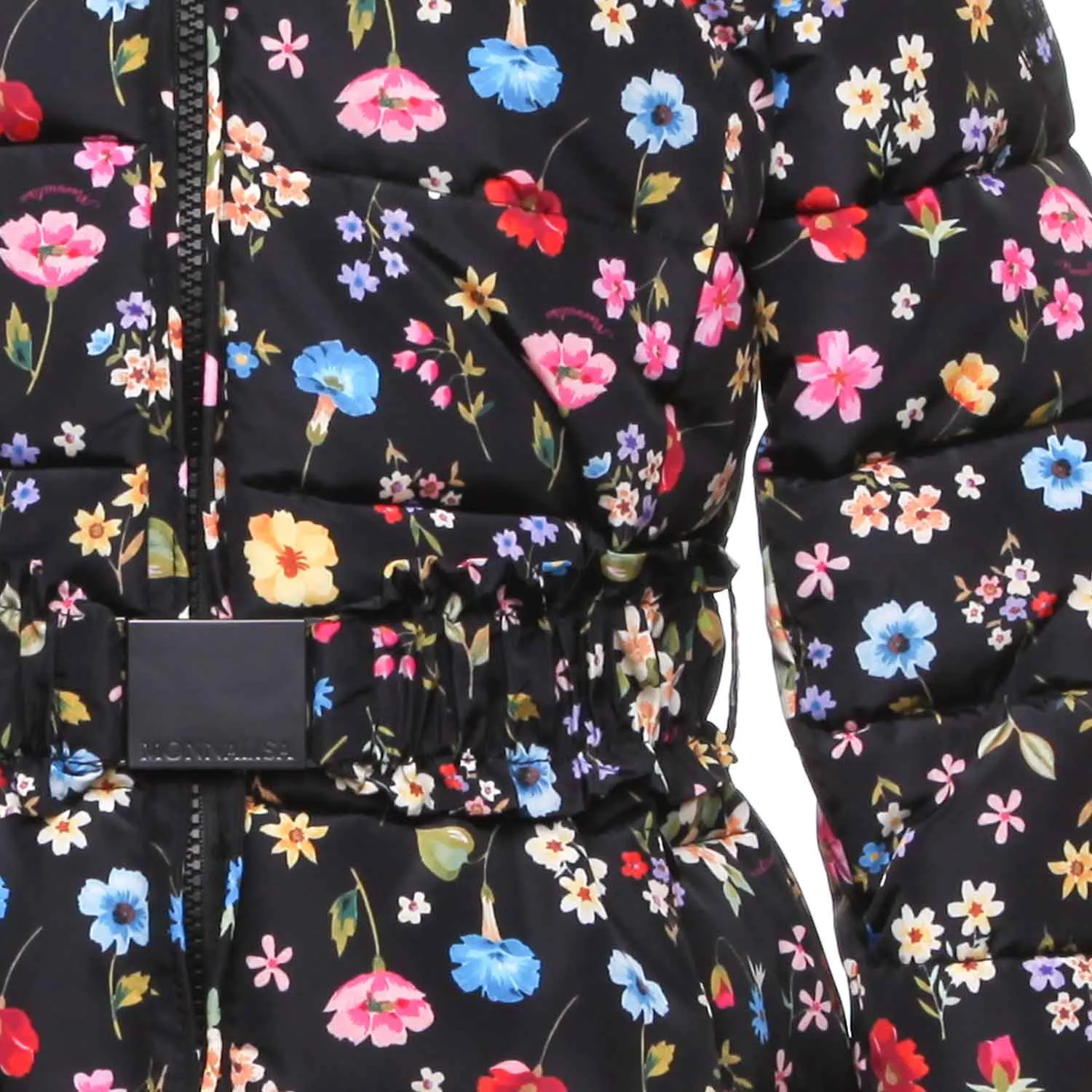 Piumino A Fiori Bambina