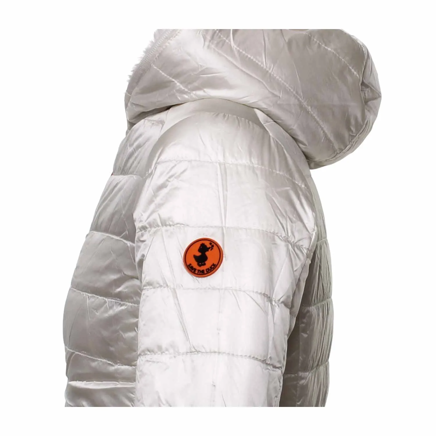 Piumino Bianco Reversibile Girl