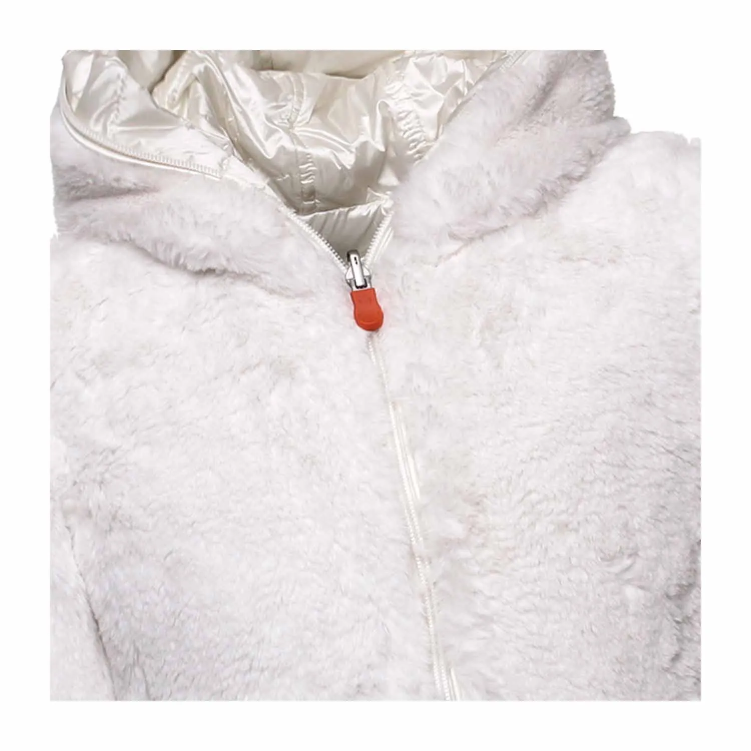 Piumino Bianco Reversibile Girl