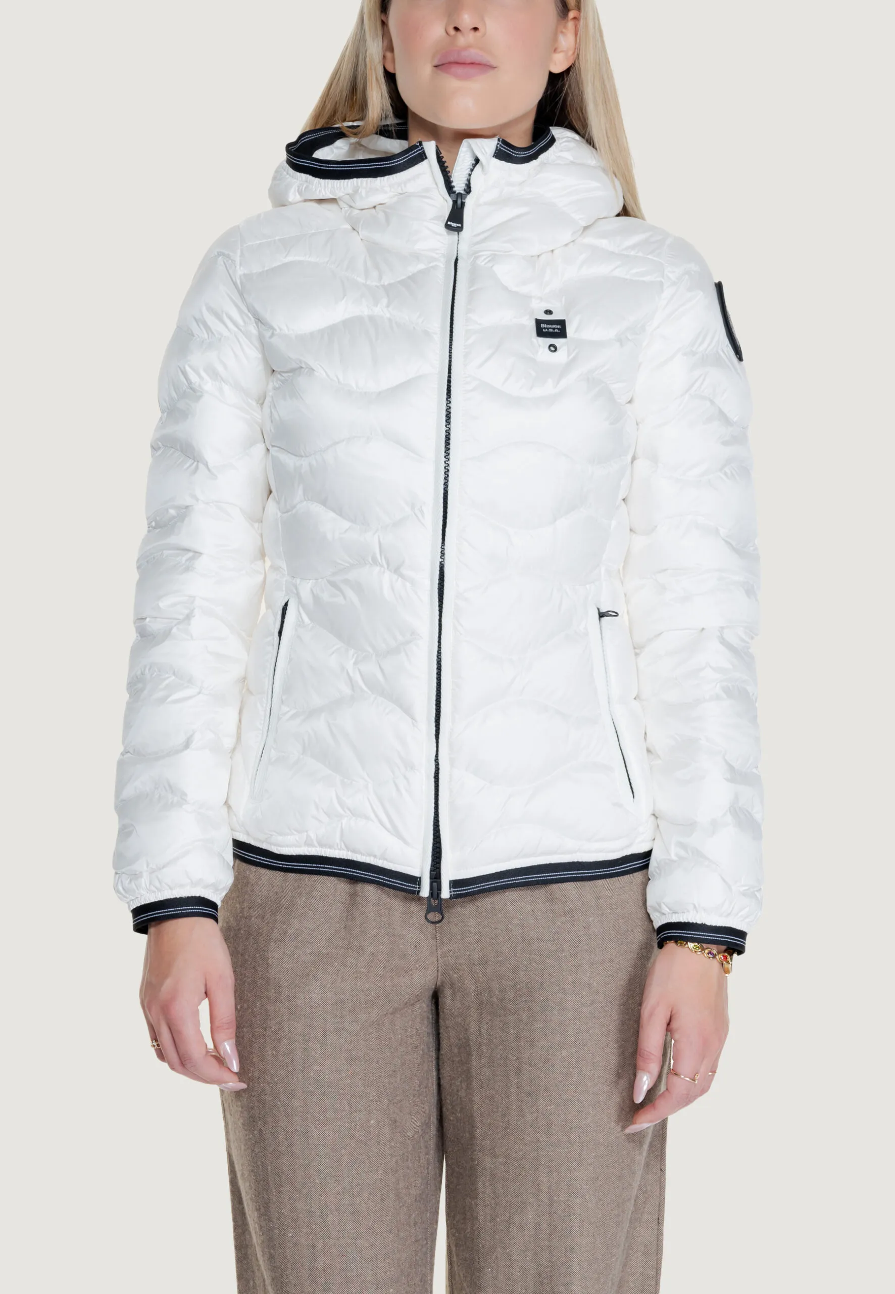 Piumino Blauer CAMELIA Bianco