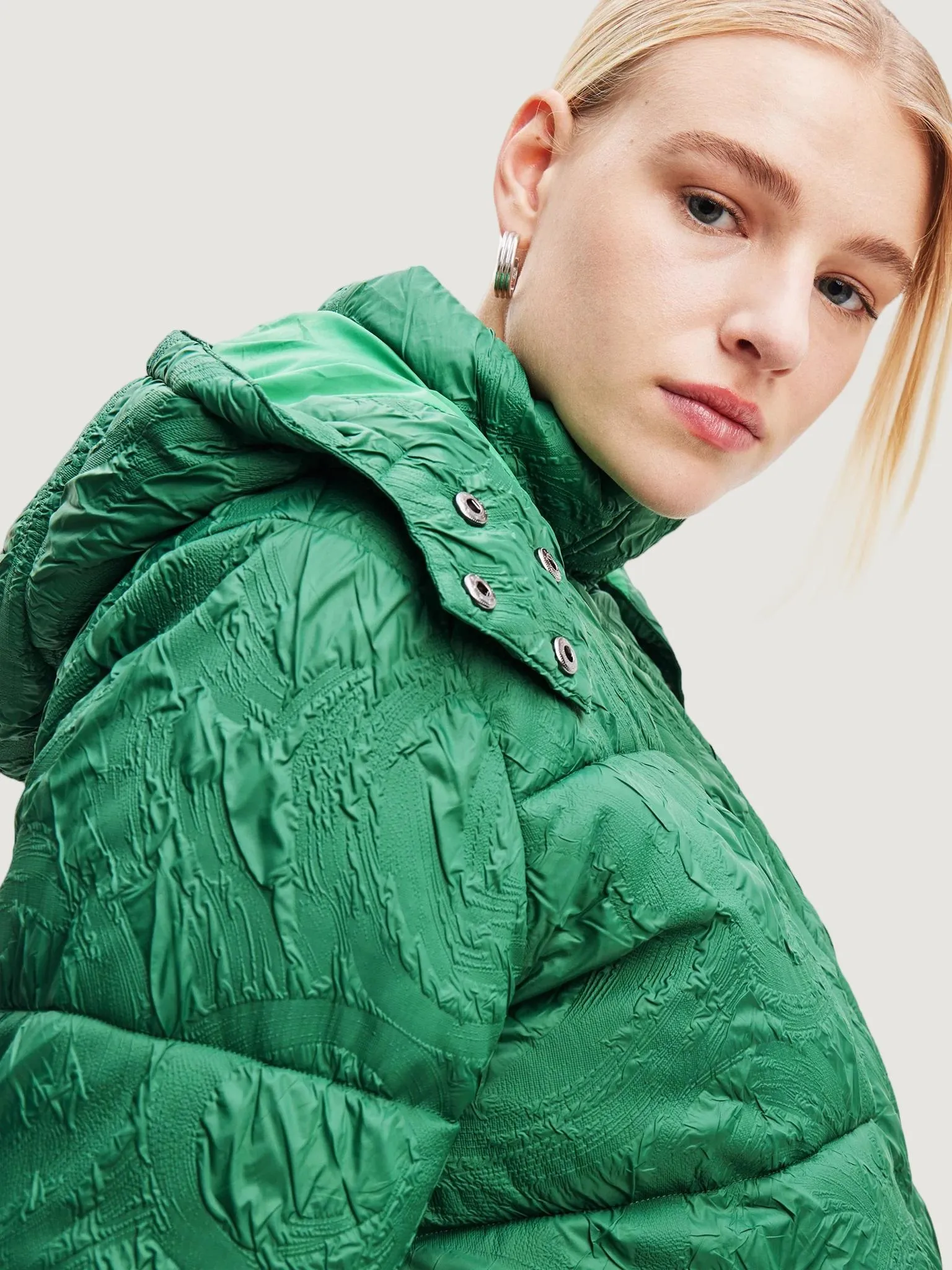 Piumino Desigual calgary Verde