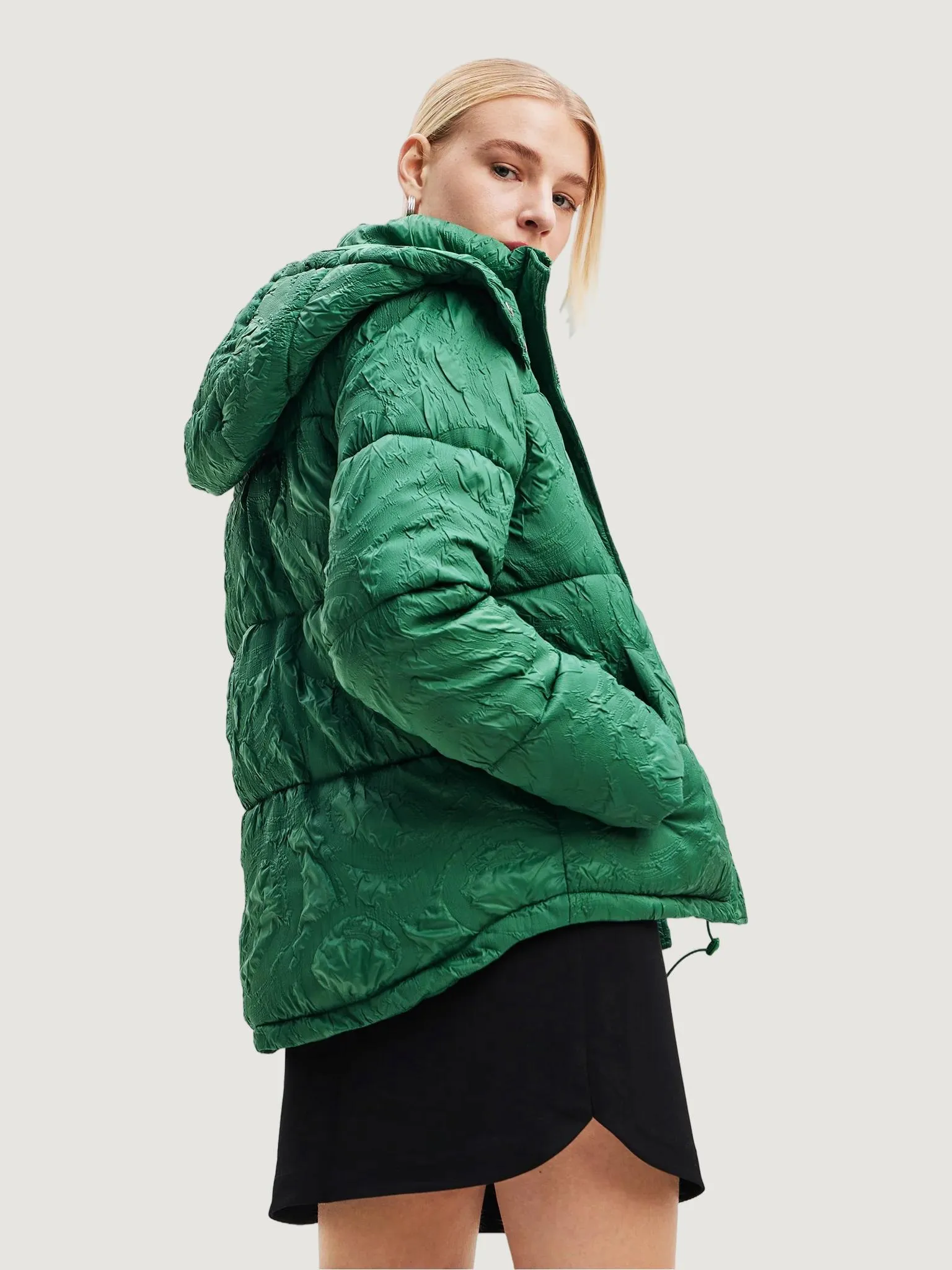 Piumino Desigual calgary Verde