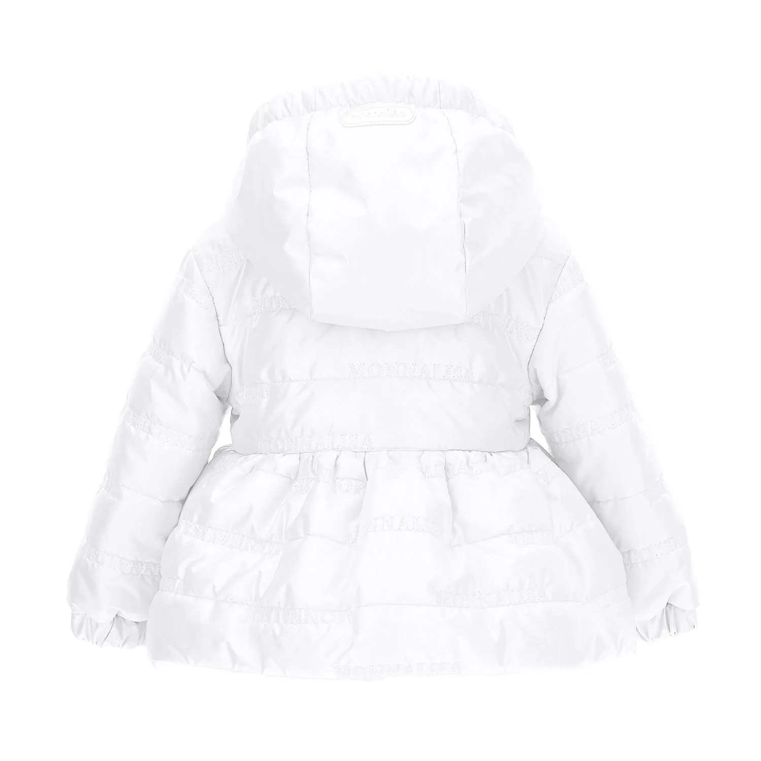 Piumino Trapuntato Bianco Monnalisa