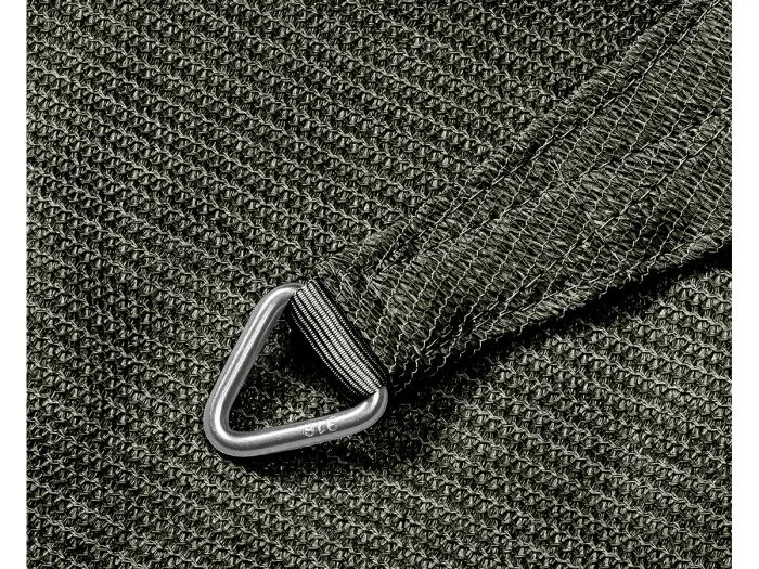 Platinum Coolfit vela ombreggiante rettangolare verde oliva 3 x 4 m