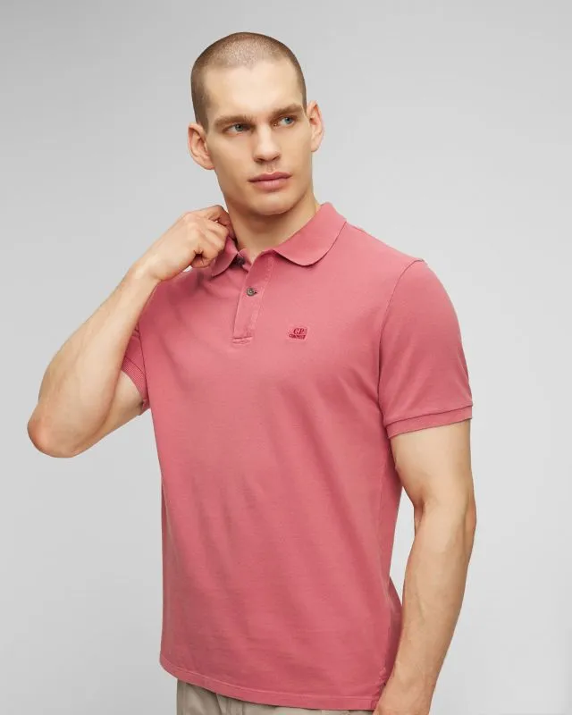 Polo rosa da uomo C.P. Company