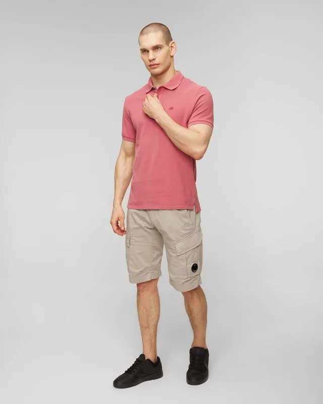 Polo rosa da uomo C.P. Company
