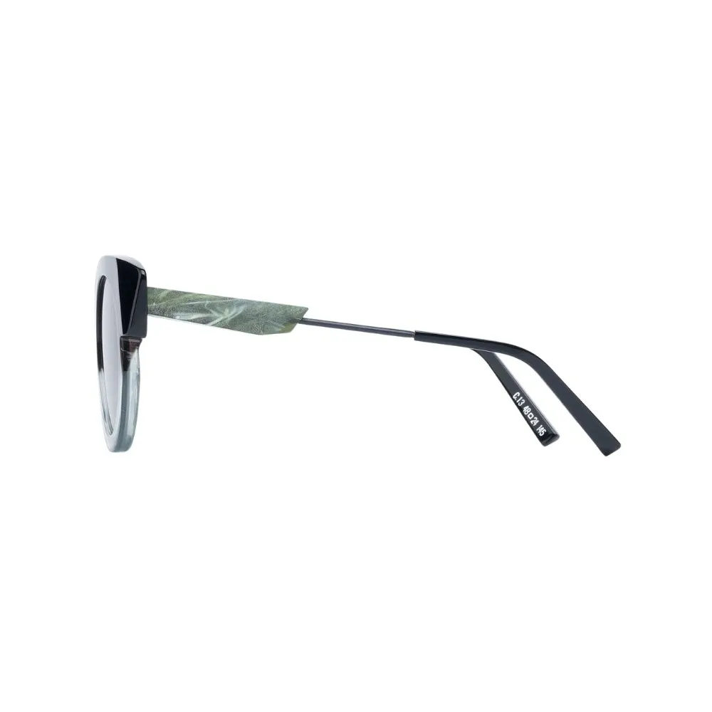 Portrait Eyewear - Das Model Marrone (C.13) - Occhiali da Sole - Realizzati a Mano in Italia - Exclusive Luxury Collection