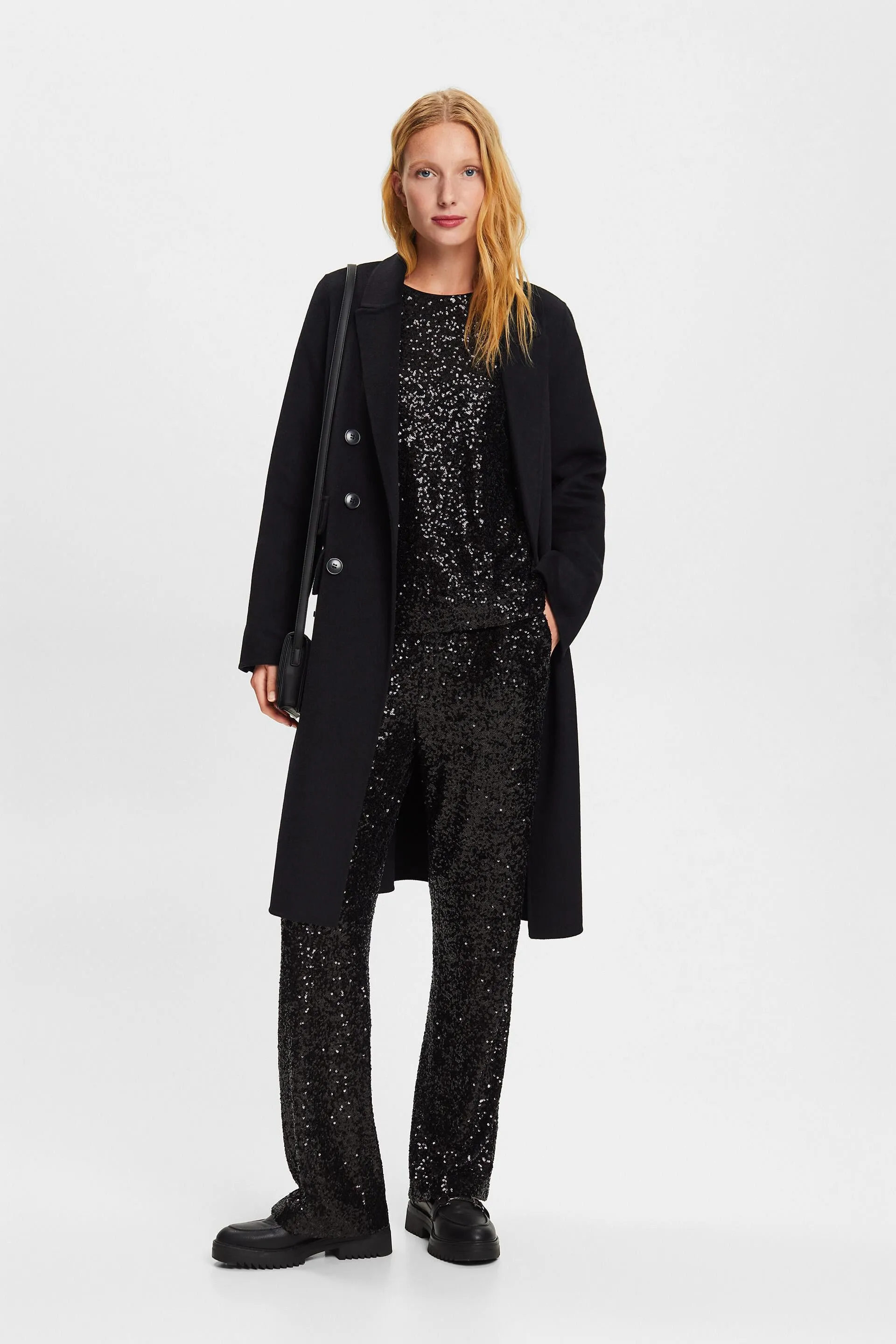 Pullover con paillettes