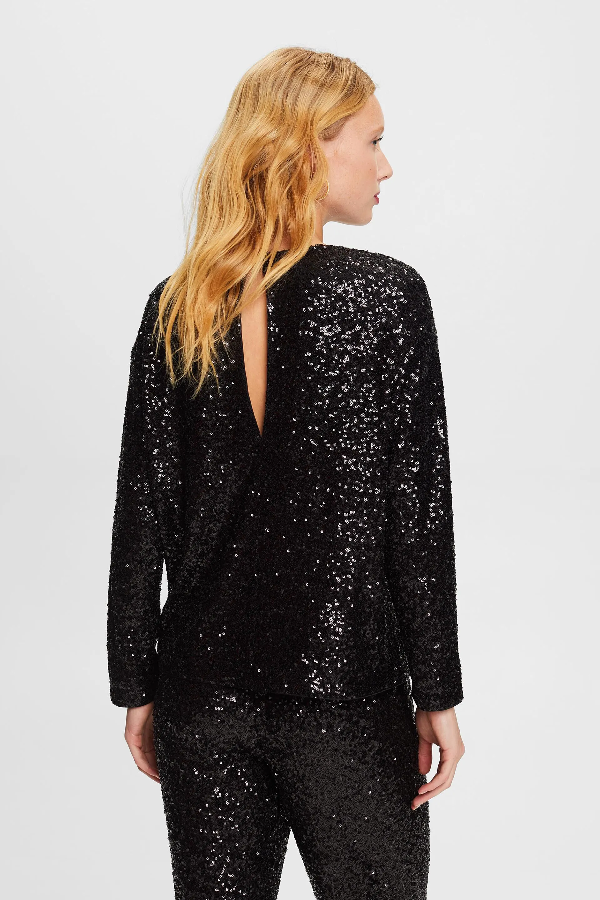 Pullover con paillettes