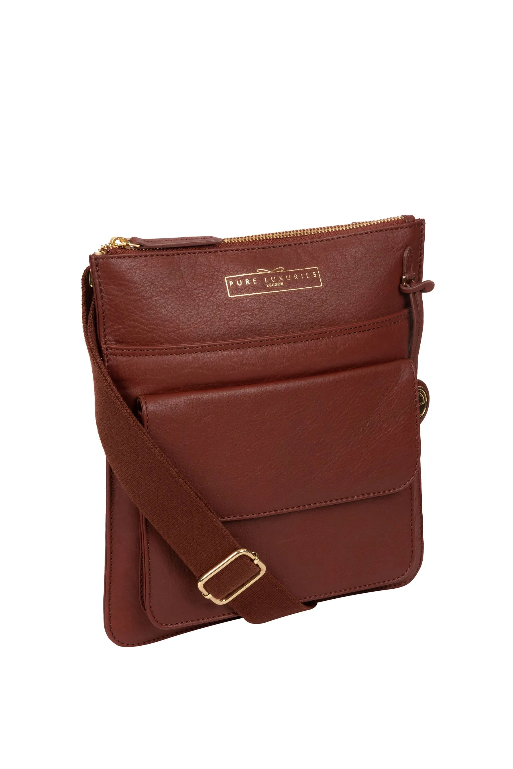 Pure Luxuries London - Langley - Borsa a tracolla in pelle    