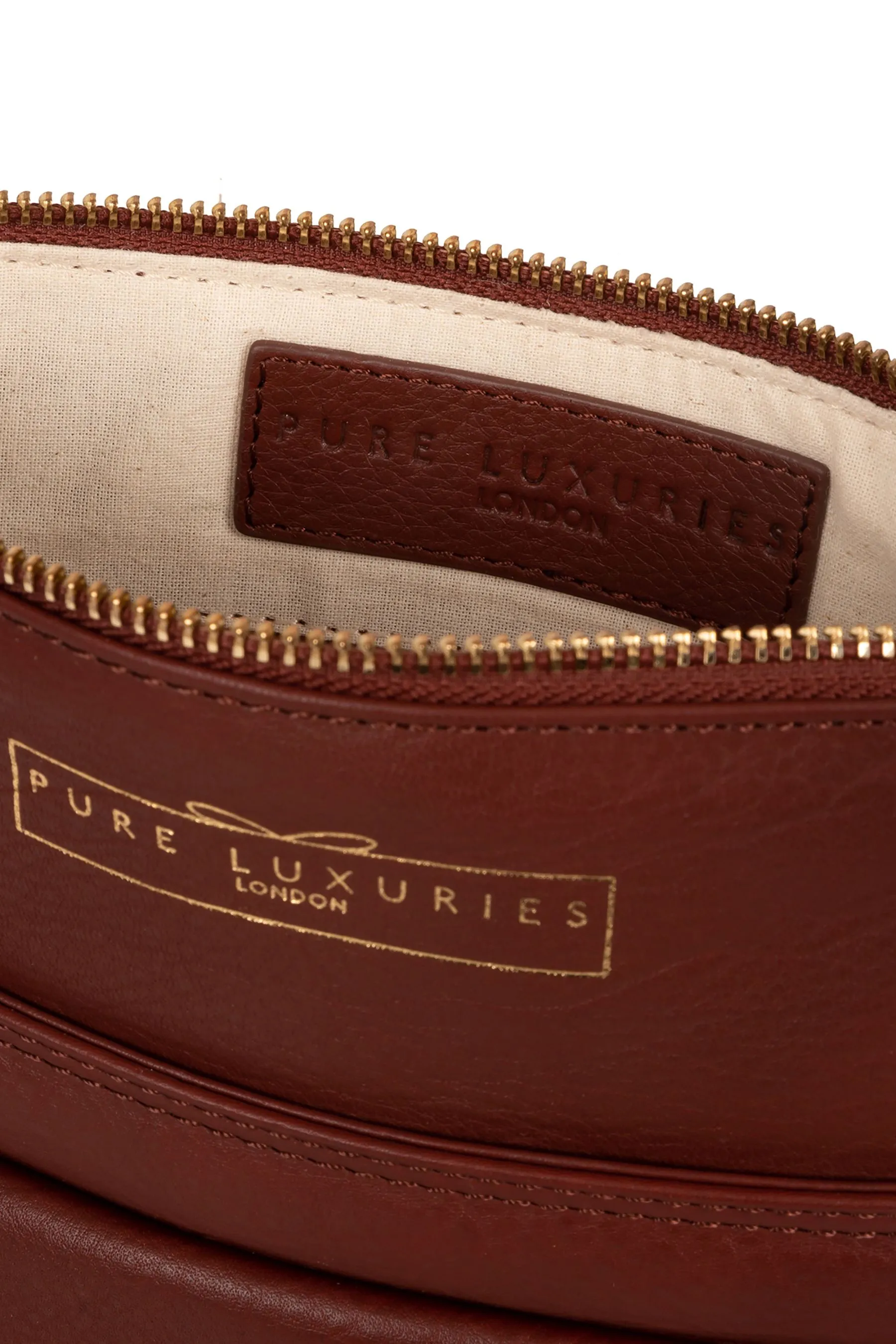 Pure Luxuries London - Langley - Borsa a tracolla in pelle    
