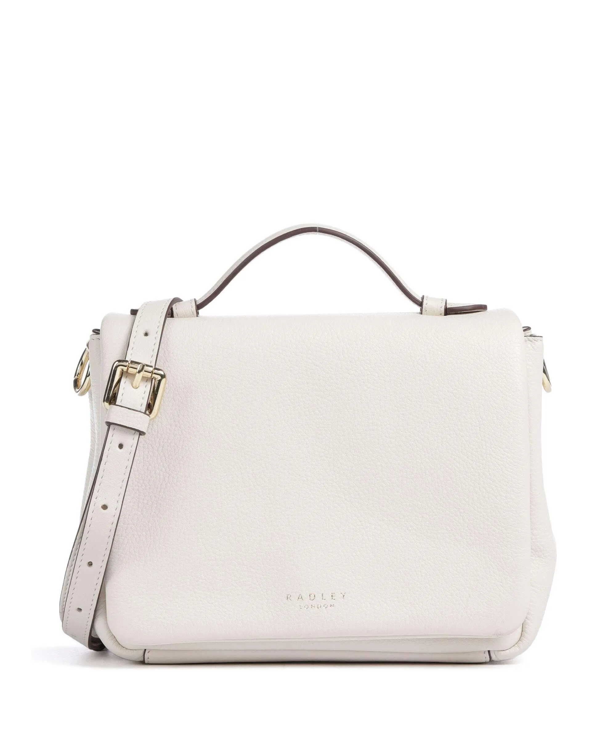  Radley London Weston Street Borsa a tracolla pelle di vacchetta finemente grana avorio  