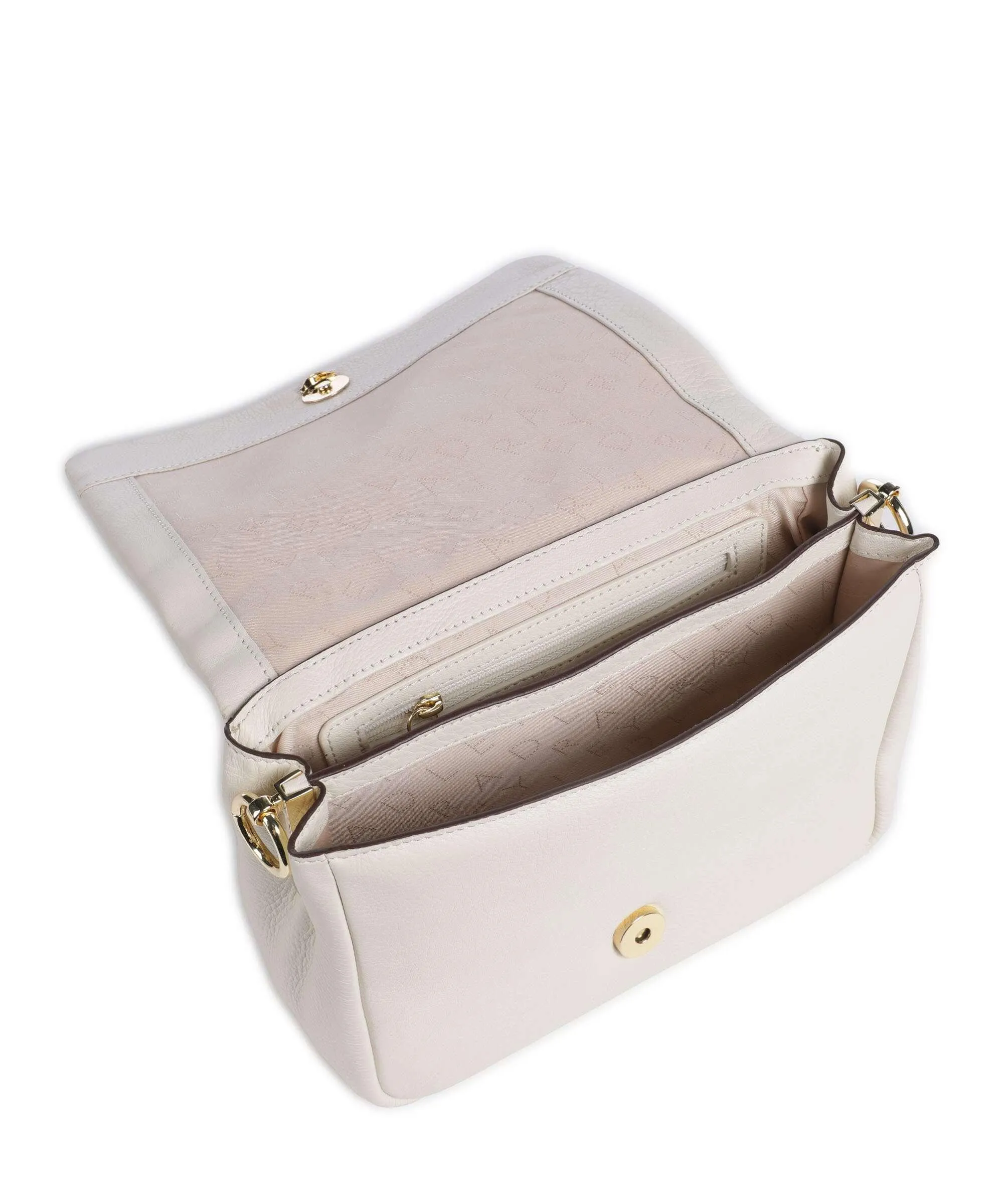  Radley London Weston Street Borsa a tracolla pelle di vacchetta finemente grana avorio  