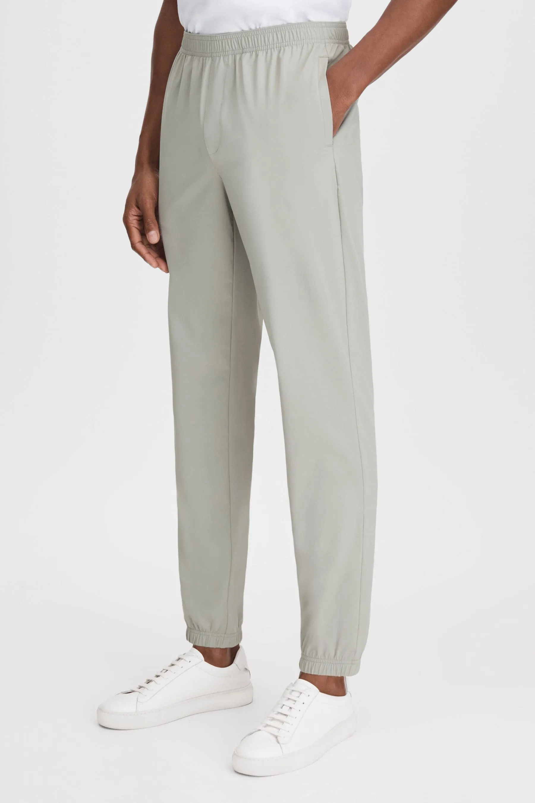 Reiss Rival - Pantaloni da jogging tecnica elasticizzata in vita    