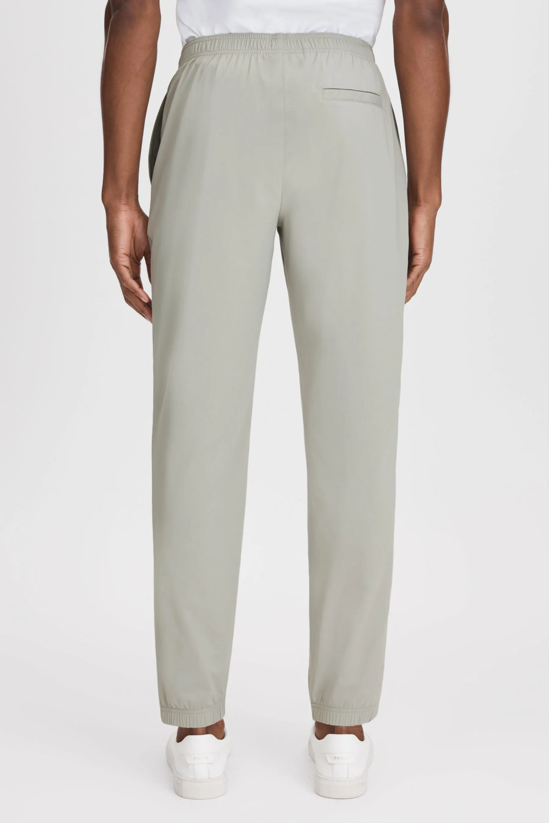 Reiss Rival - Pantaloni da jogging tecnica elasticizzata in vita    
