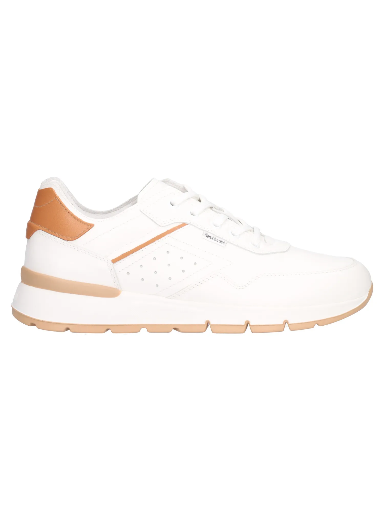 Scarpa casual Nero Giardini da uomo bianca