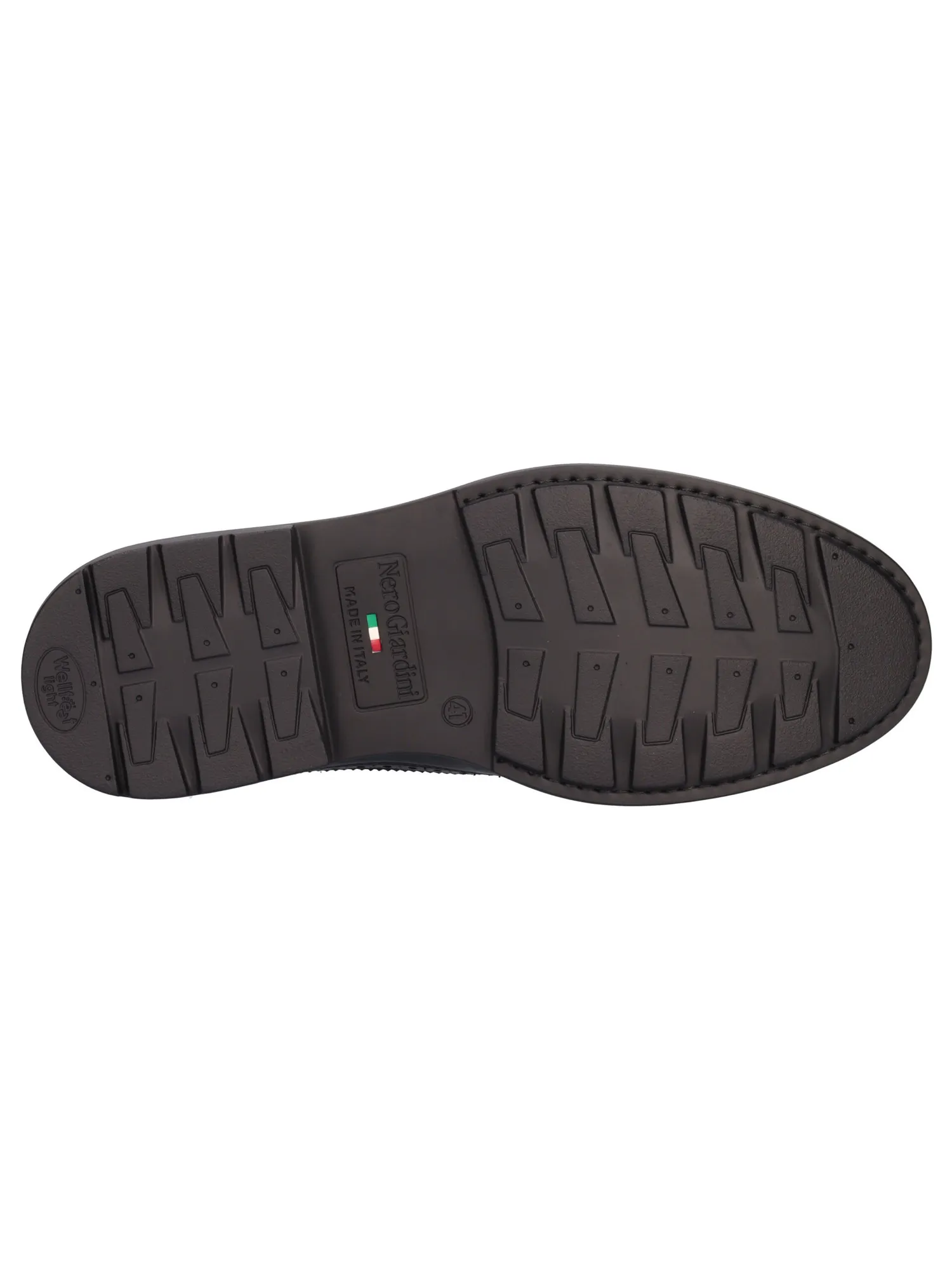 Scarpa stringata Nero Giardini da uomo nera