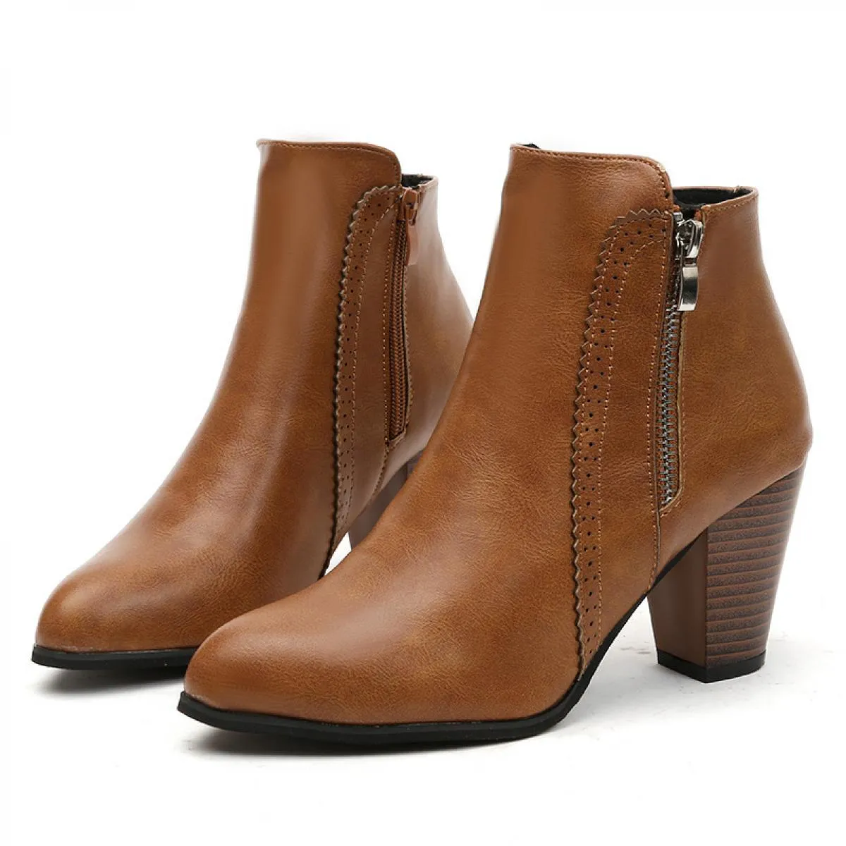 Scarpe da donna Stivali Stivaletti Donna Stivaletti Tacco basso Autunno 2023 Nuove donne