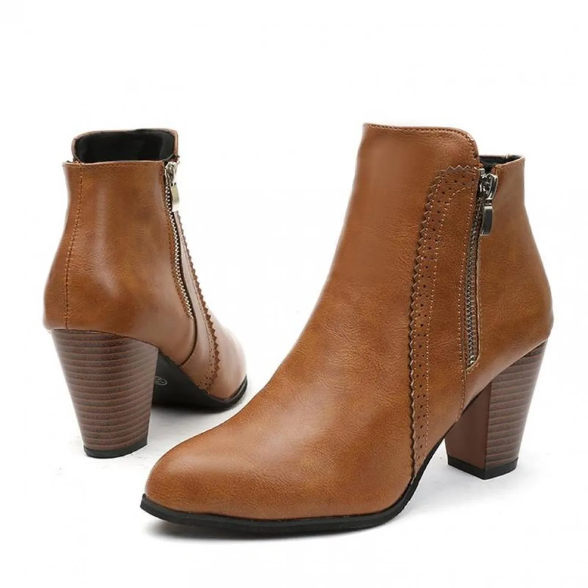 Scarpe da donna Stivali Stivaletti Donna Stivaletti Tacco basso Autunno 2023 Nuove donne